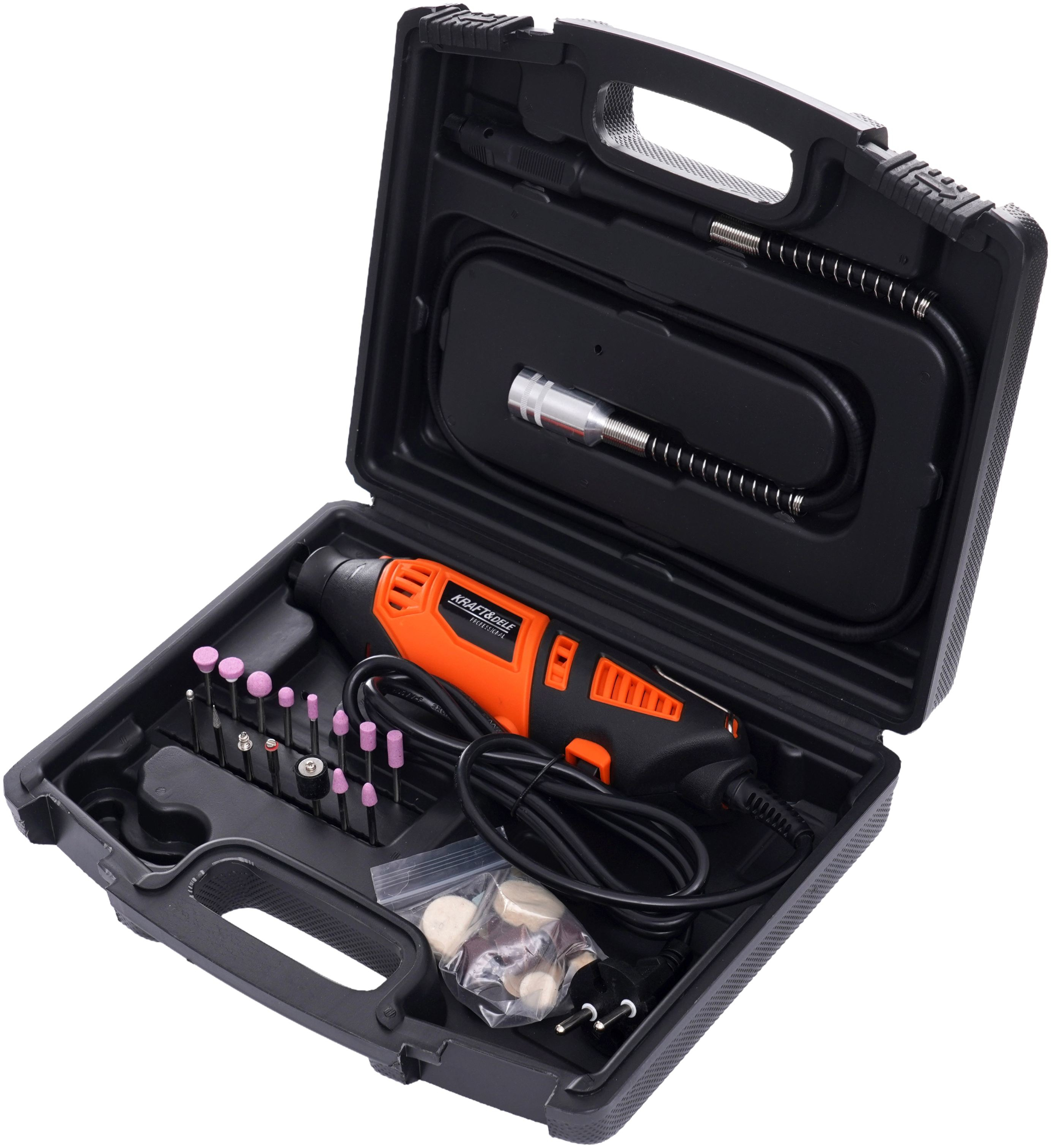 Mini bruska 270W + příslušenství 40ks KD10750
