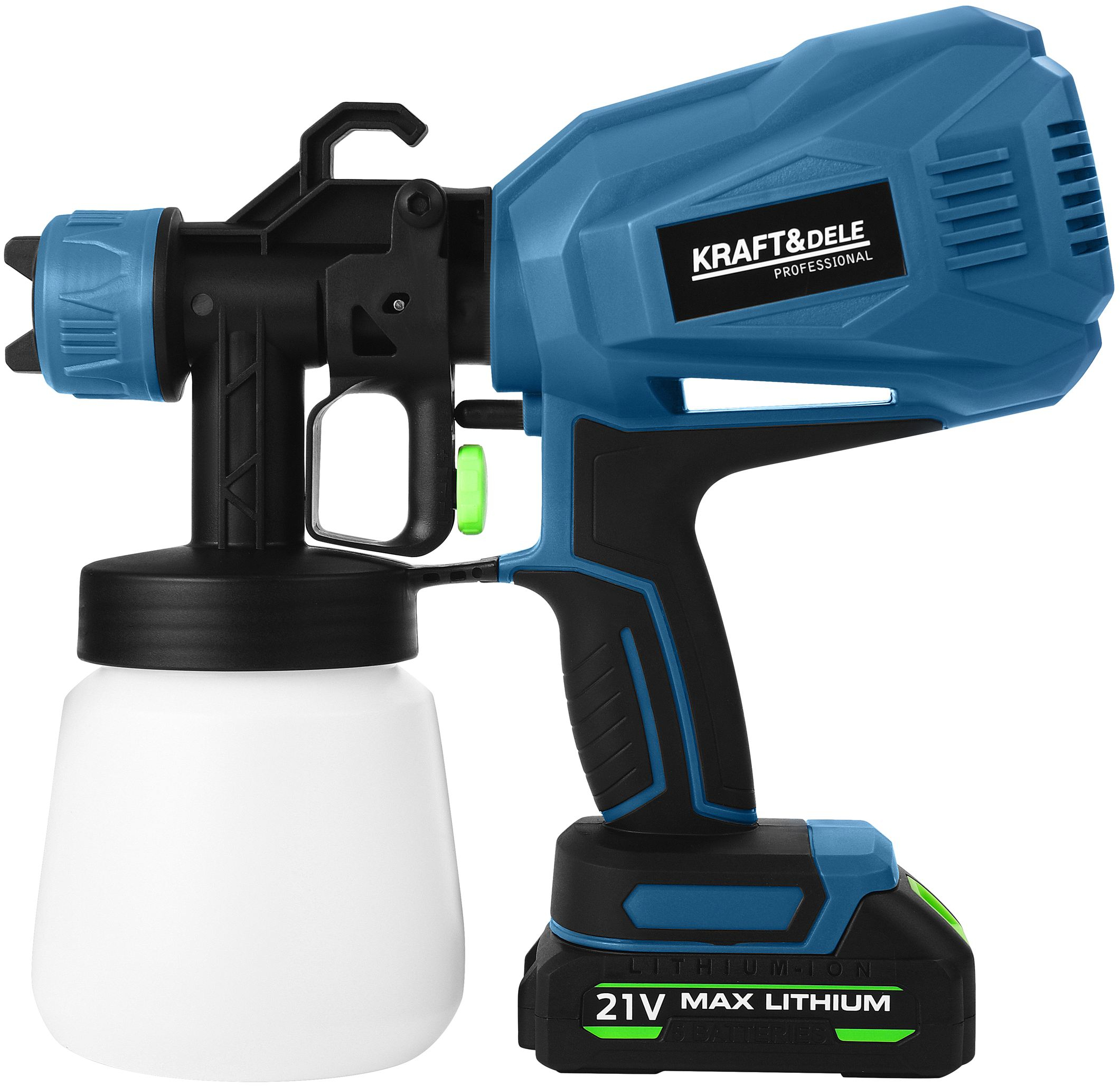 Akumulátorová stříkací pistole 21V 2000mAh KD5481