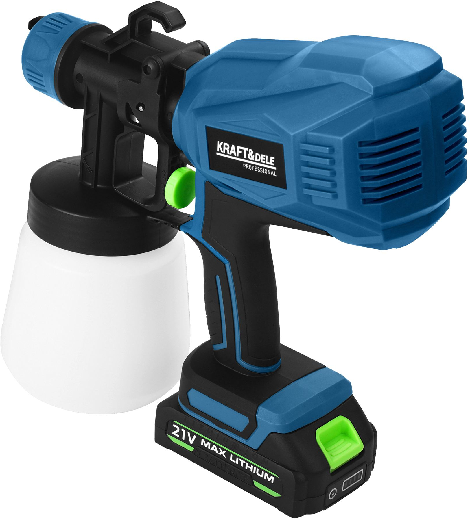 Akumulátorová stříkací pistole 21V 2000mAh KD5481