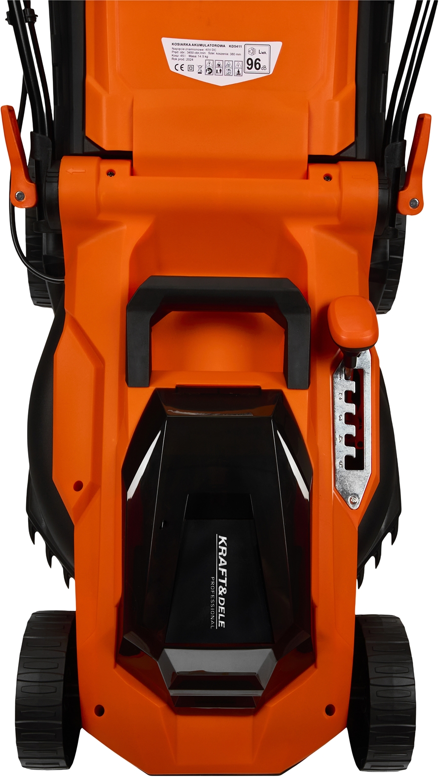 AKUMULÁTOROVÁ SEKAČKA 50L 38CM 40V KD5411