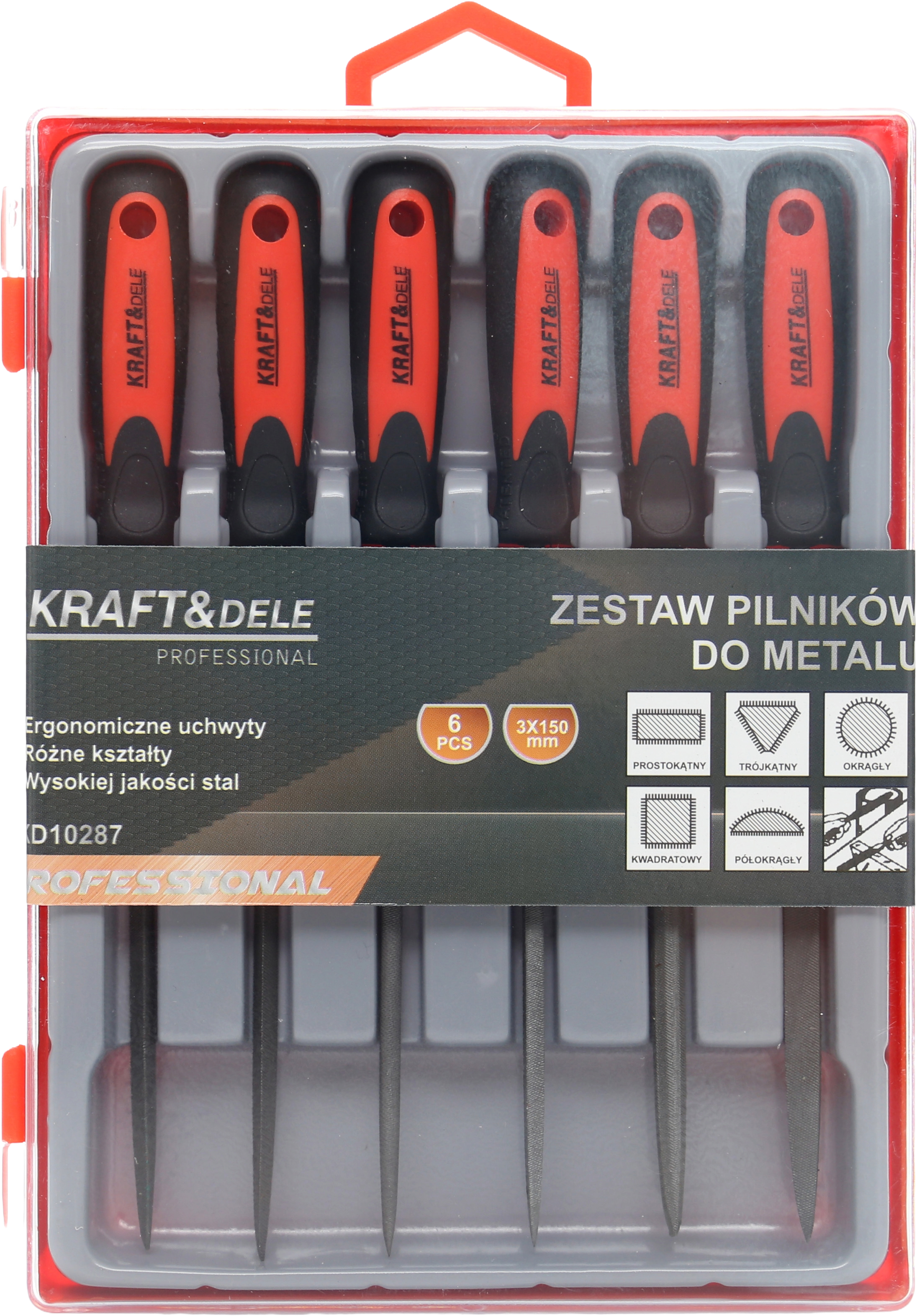 Sada pilníků na kov KD10287