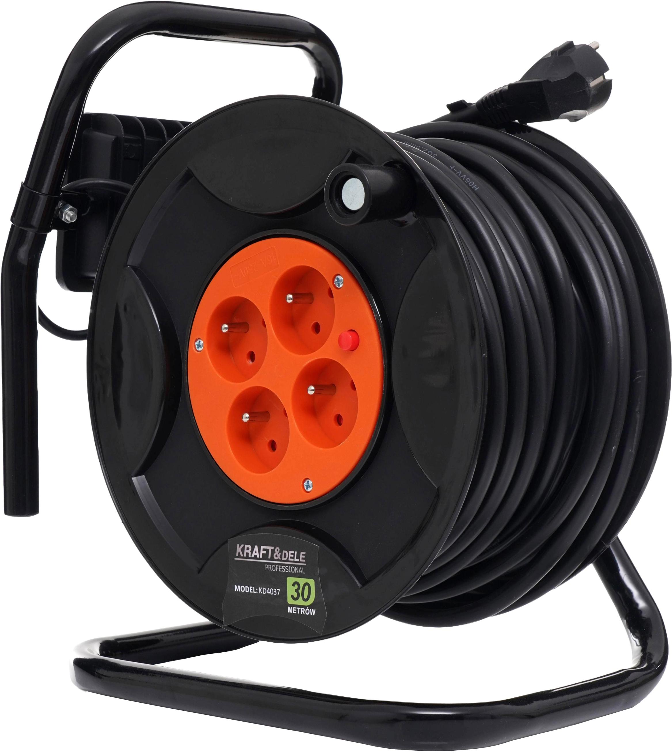 BUBENOVÝ PRODLUŽOVACÍ KABEL 30M + LED KD4037
