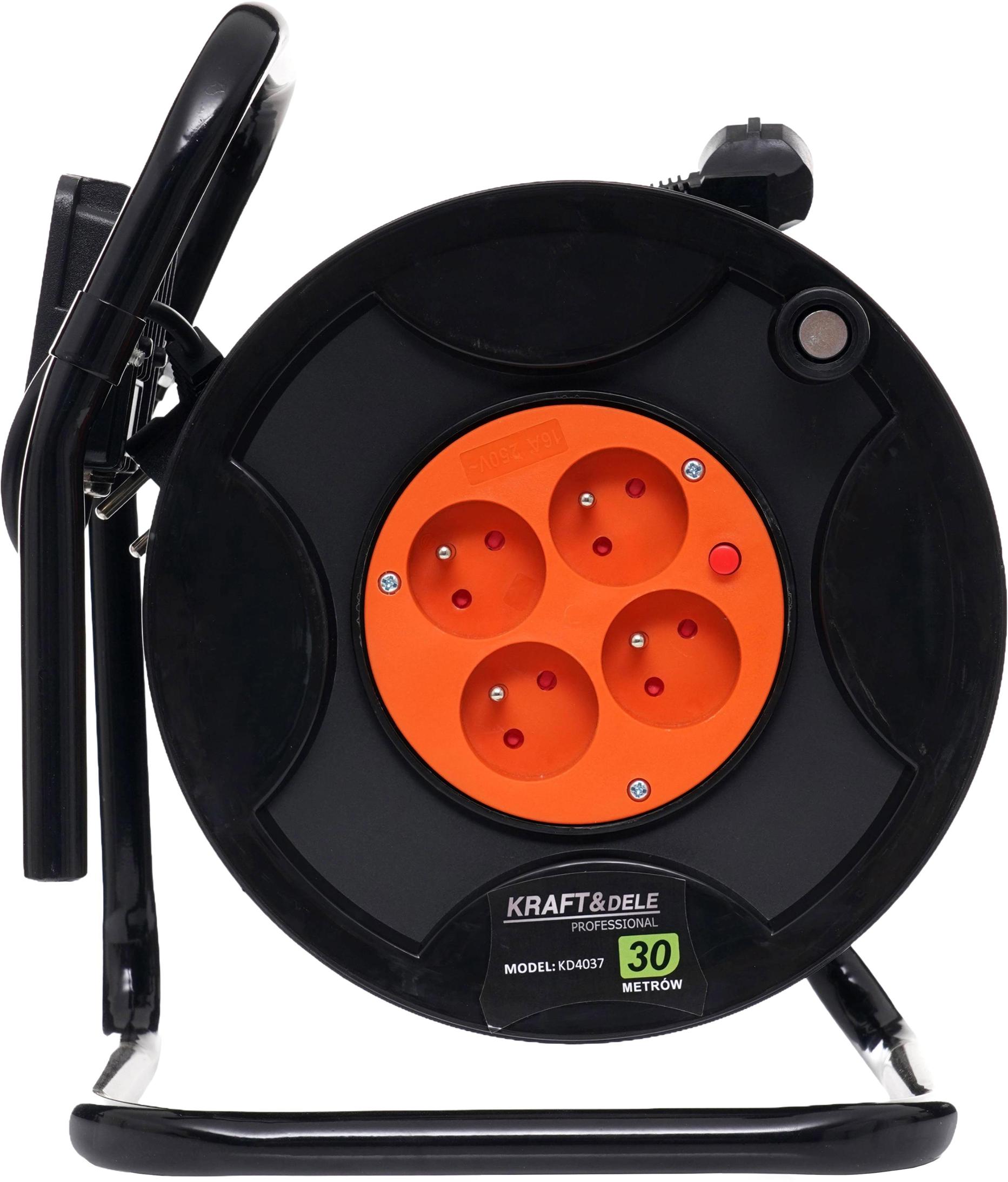 BUBENOVÝ PRODLUŽOVACÍ KABEL 30M + LED KD4037