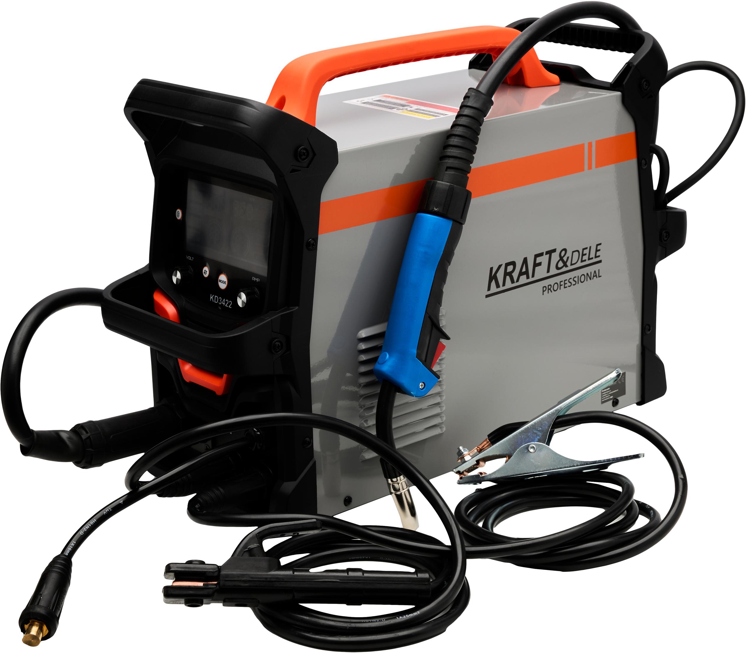 INVERTOROVÁ SVÁŘEČKA 255A MIG/FLUX/MMA/LIFT TIG/ALU KD3422