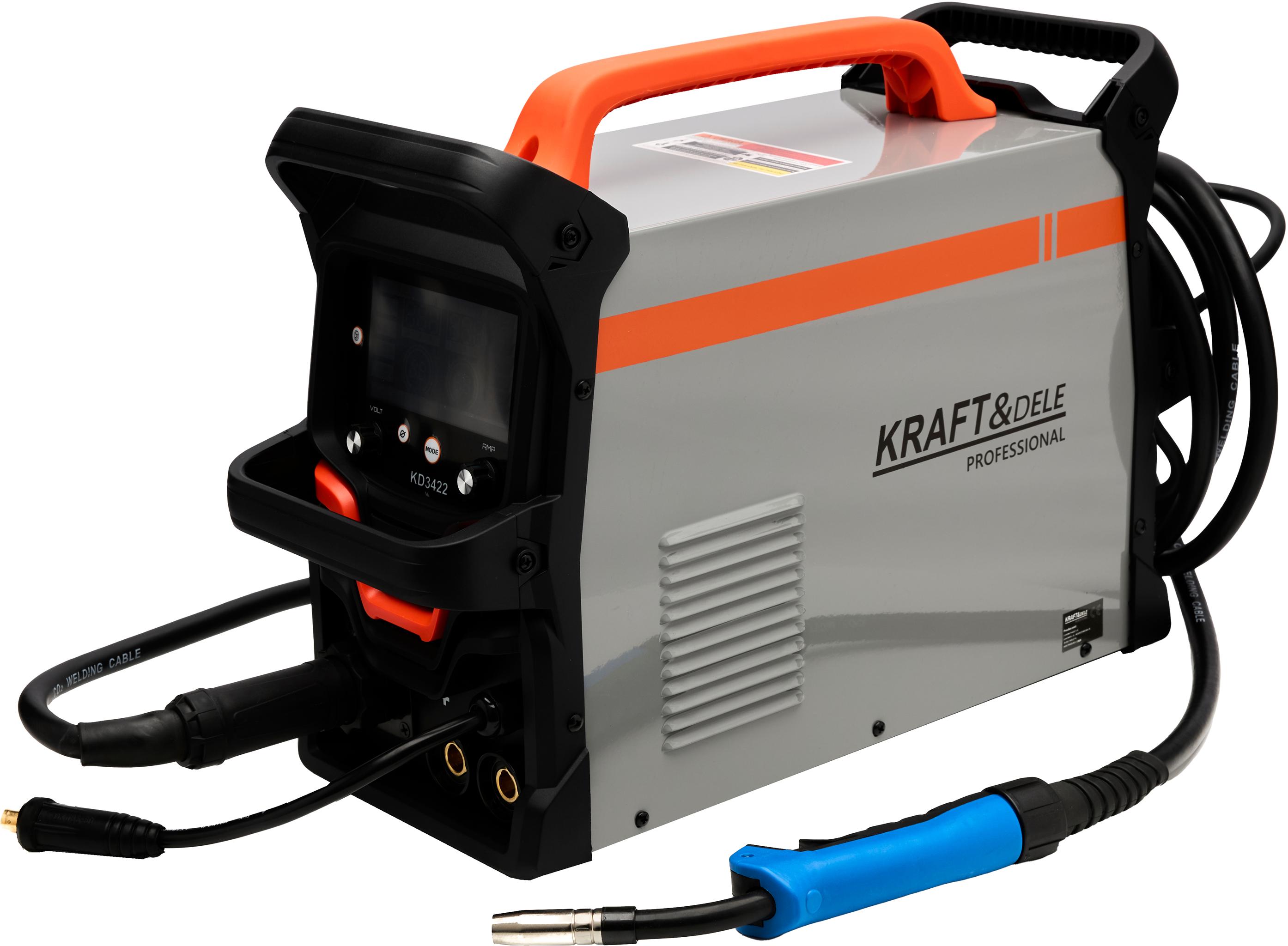 INVERTOROVÁ SVÁŘEČKA 255A MIG/FLUX/MMA/LIFT TIG/ALU KD3422