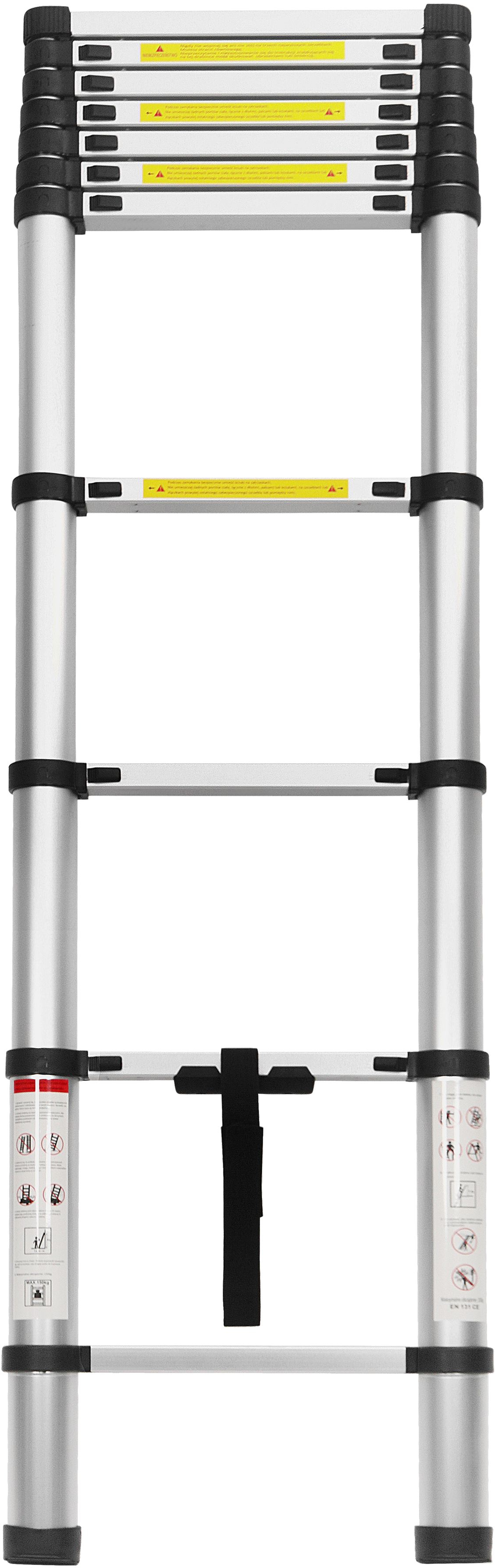 Hliníkový žebřík 10 stupňů / 3.2m /max 150kg