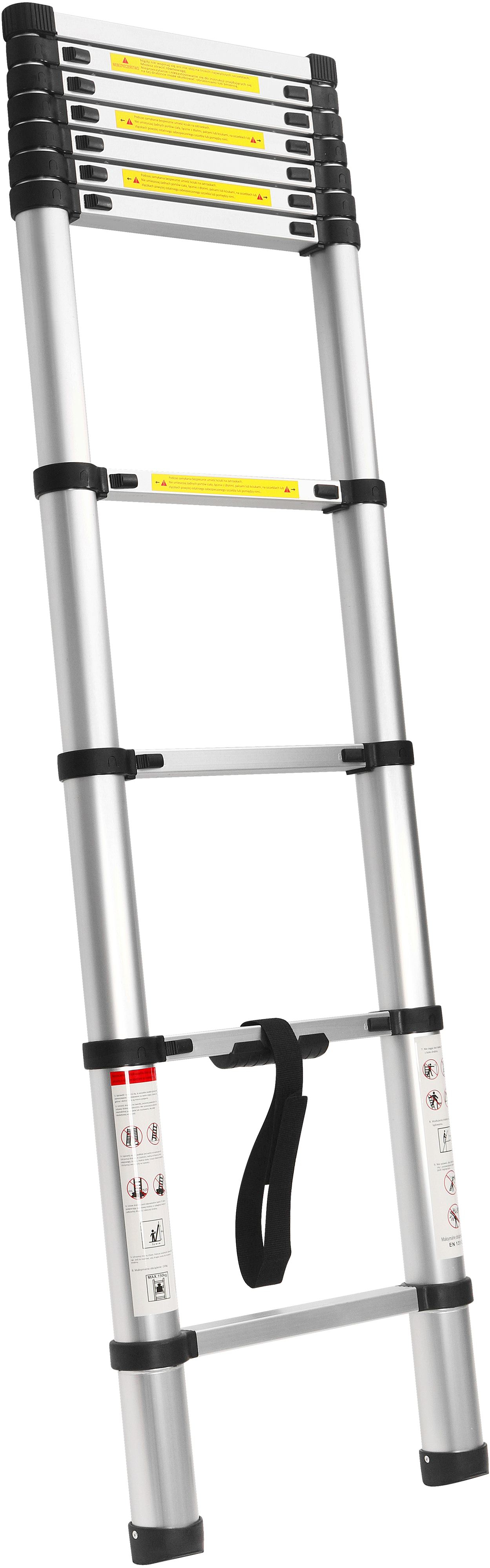 Hliníkový žebřík 10 stupňů / 3.2m /max 150kg
