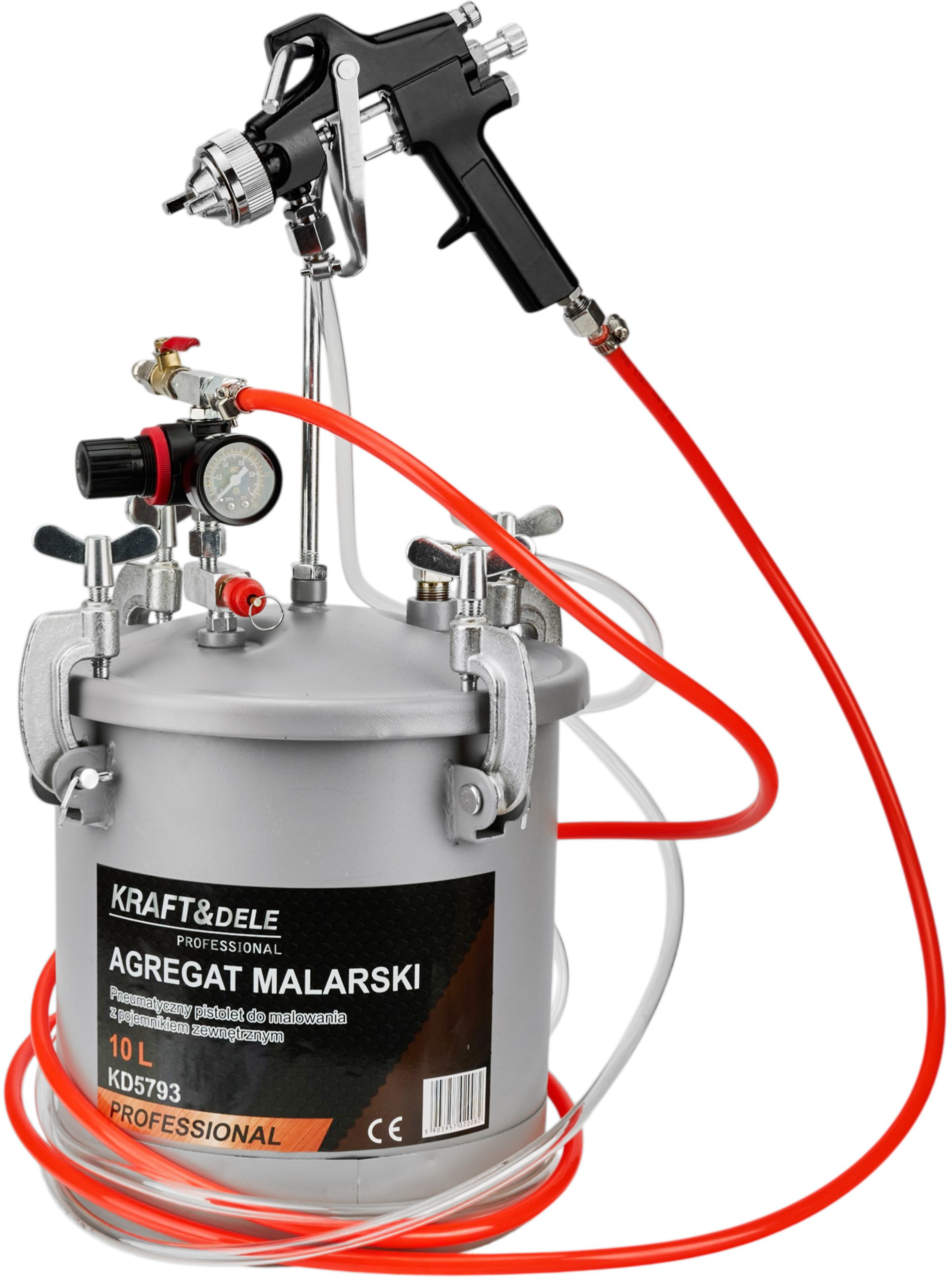 PNEUMATICKÝ MALÍŘSKÝ AGREGÁT 10L KD5793