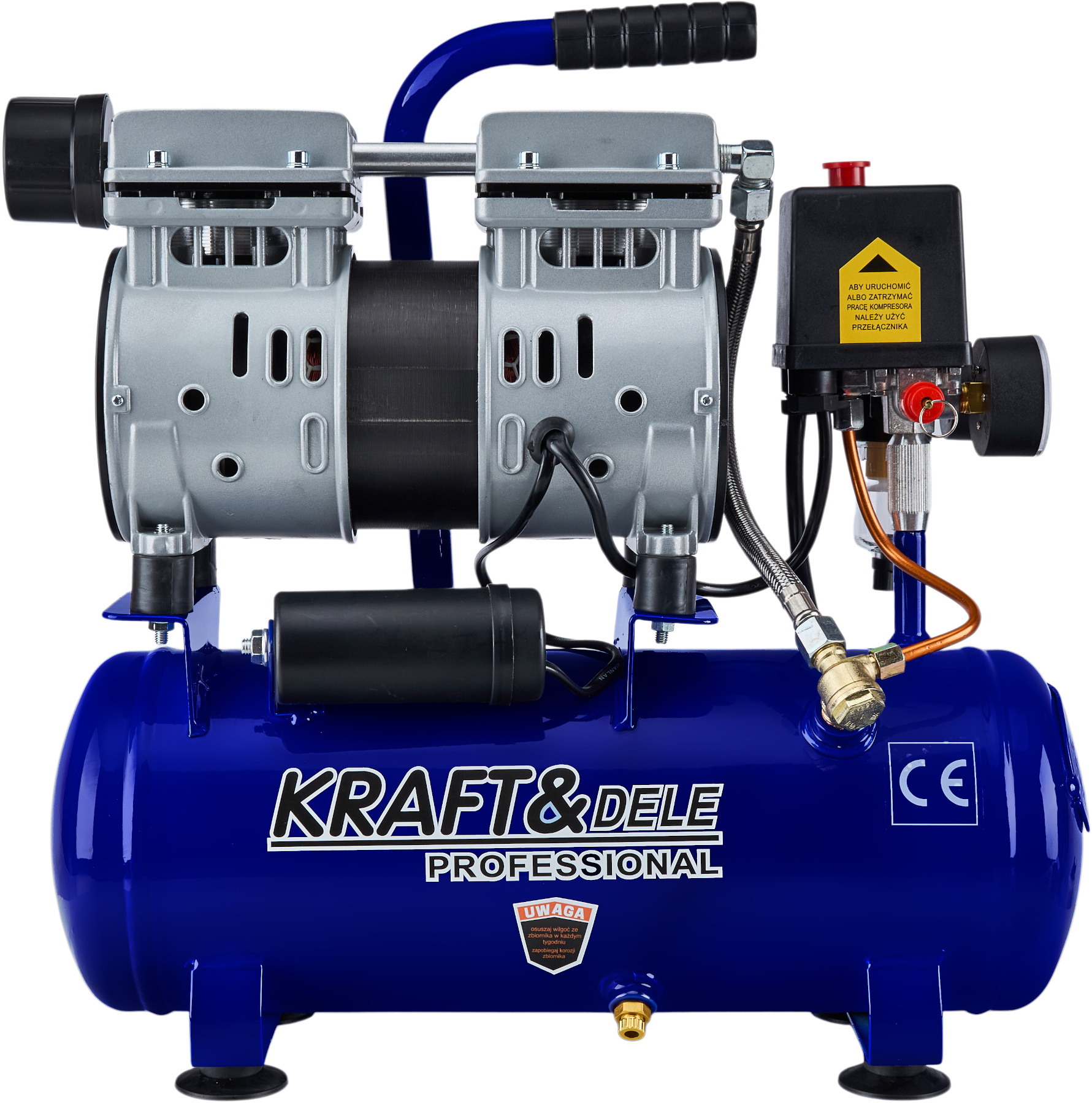 Kompresor bezolejový 9L 550W 155L/min KD4098