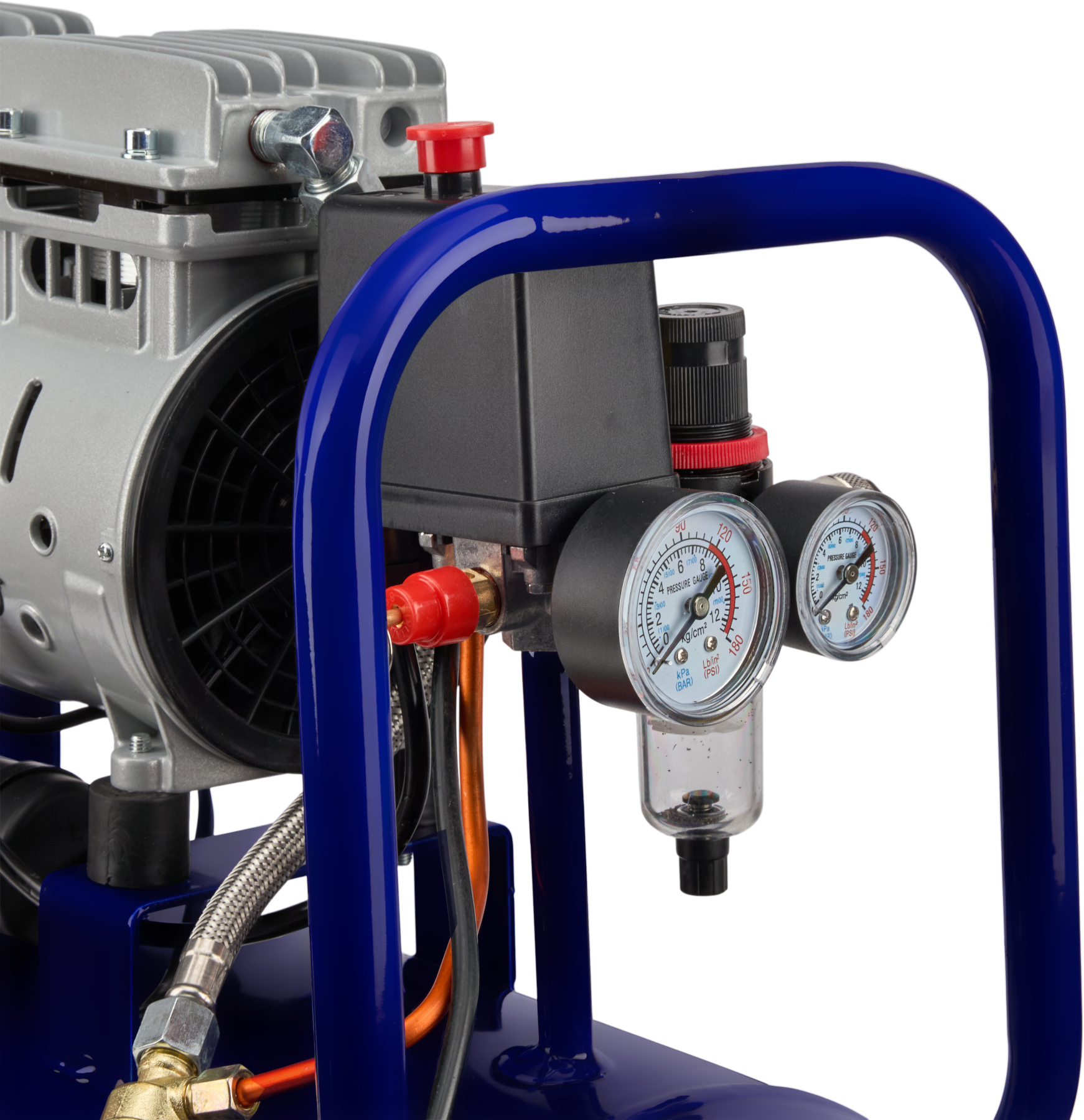 Bezolejový kompresor 24L 1200W 220L/min KD4099