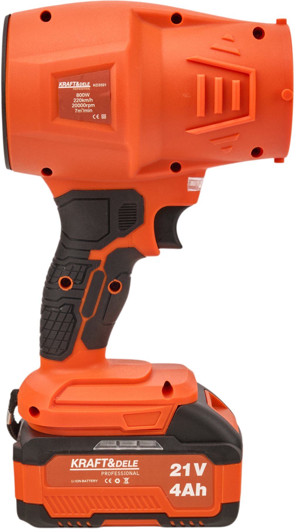 Akumulátorový fukar 21W 800W KD3591