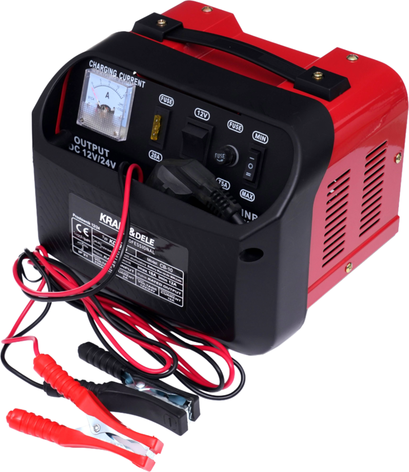 Usměrňovač do auta 12V 24V 10A 60Ah KD1905