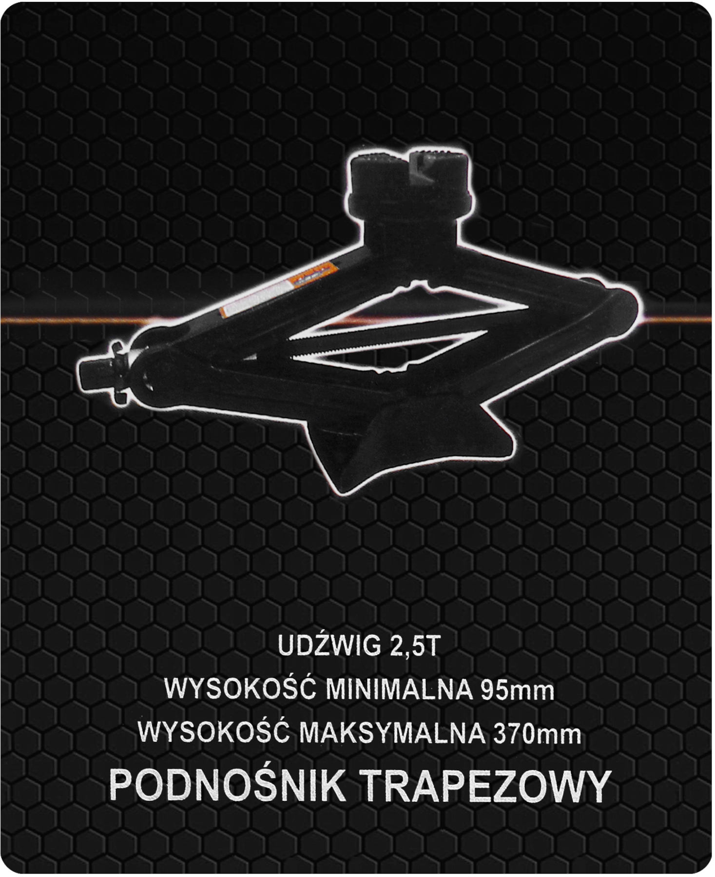 Lichoběžníkový zvedák 2,5T 115-430mm KD3525