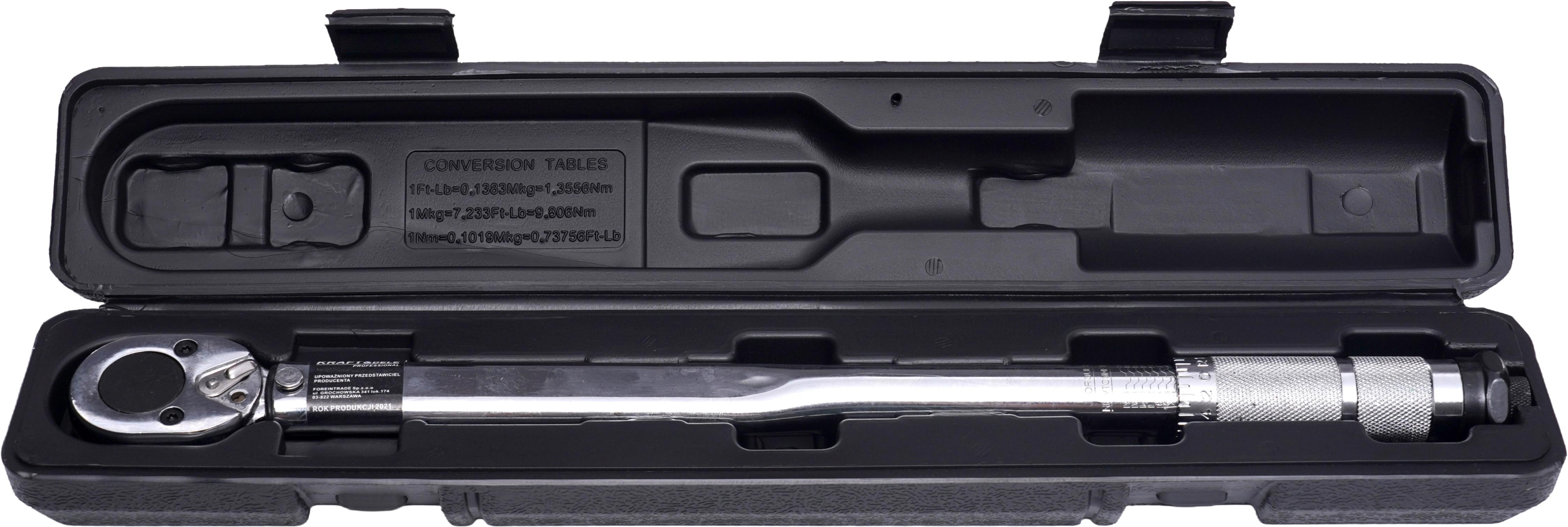Momentový klíč 1/2" 28-210Nm KD10203