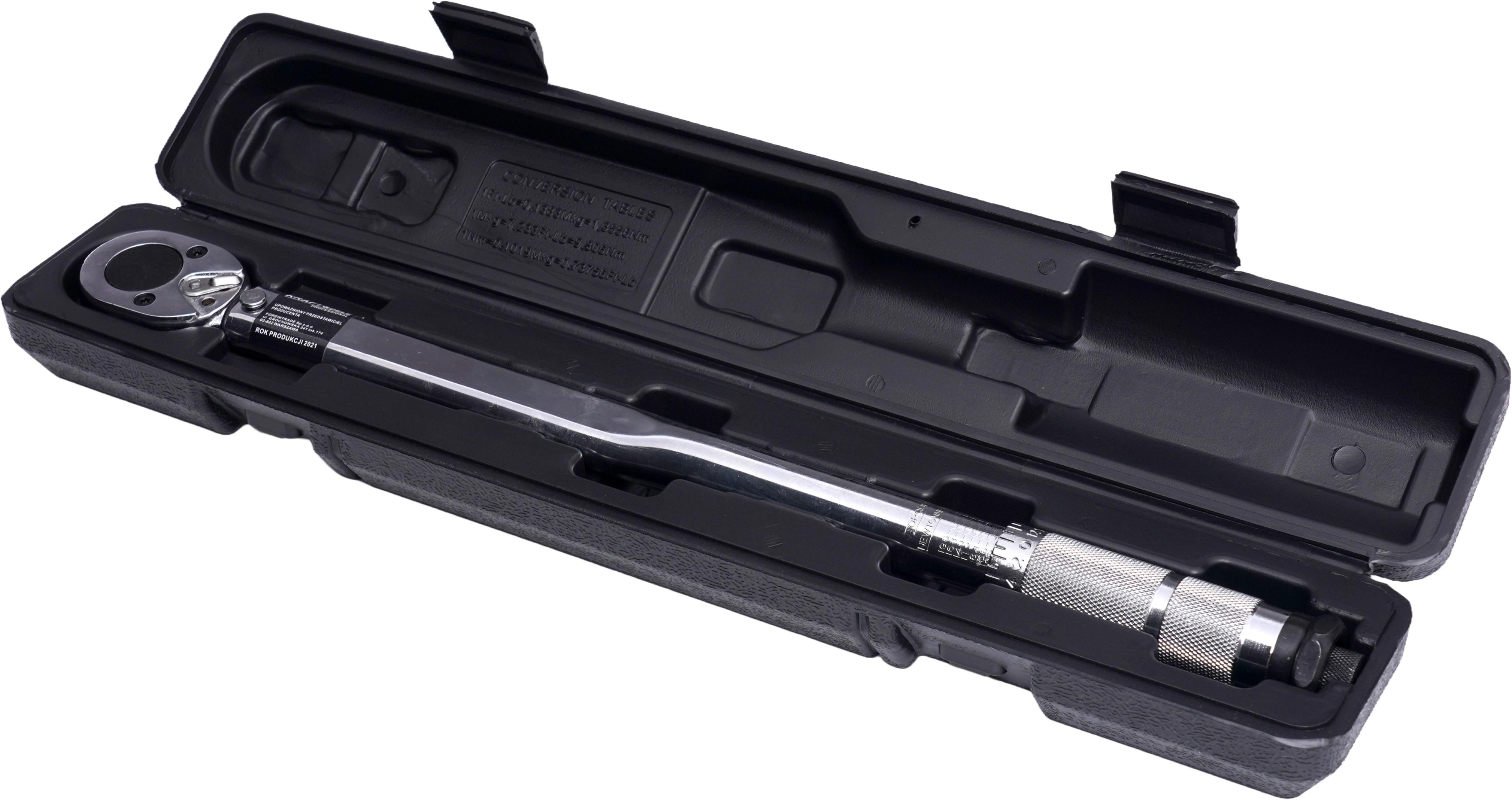 Momentový klíč 1/2" 28-210Nm KD10203