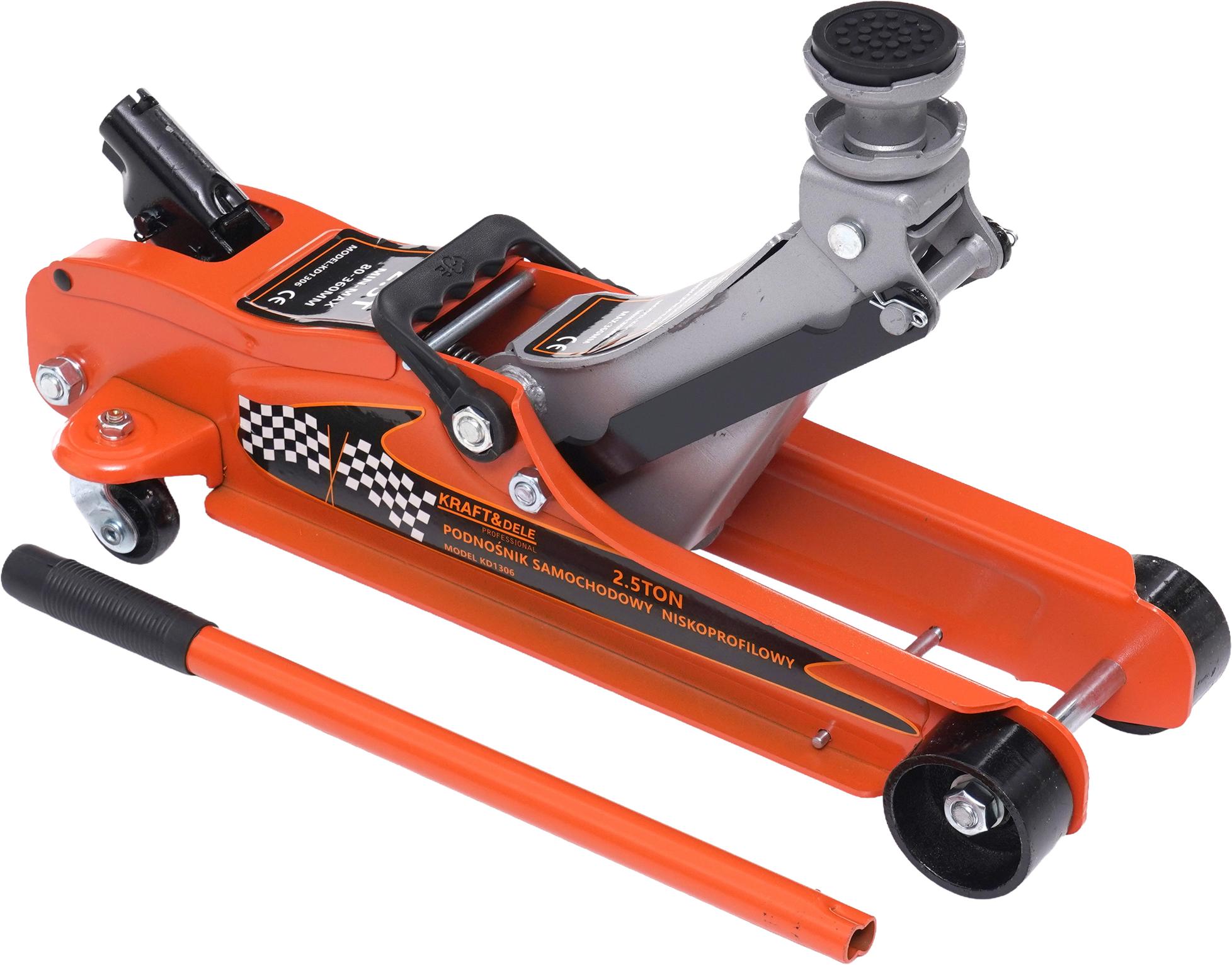 Nízkoprofilový zvedák 2,5T 80-360mm KD1306