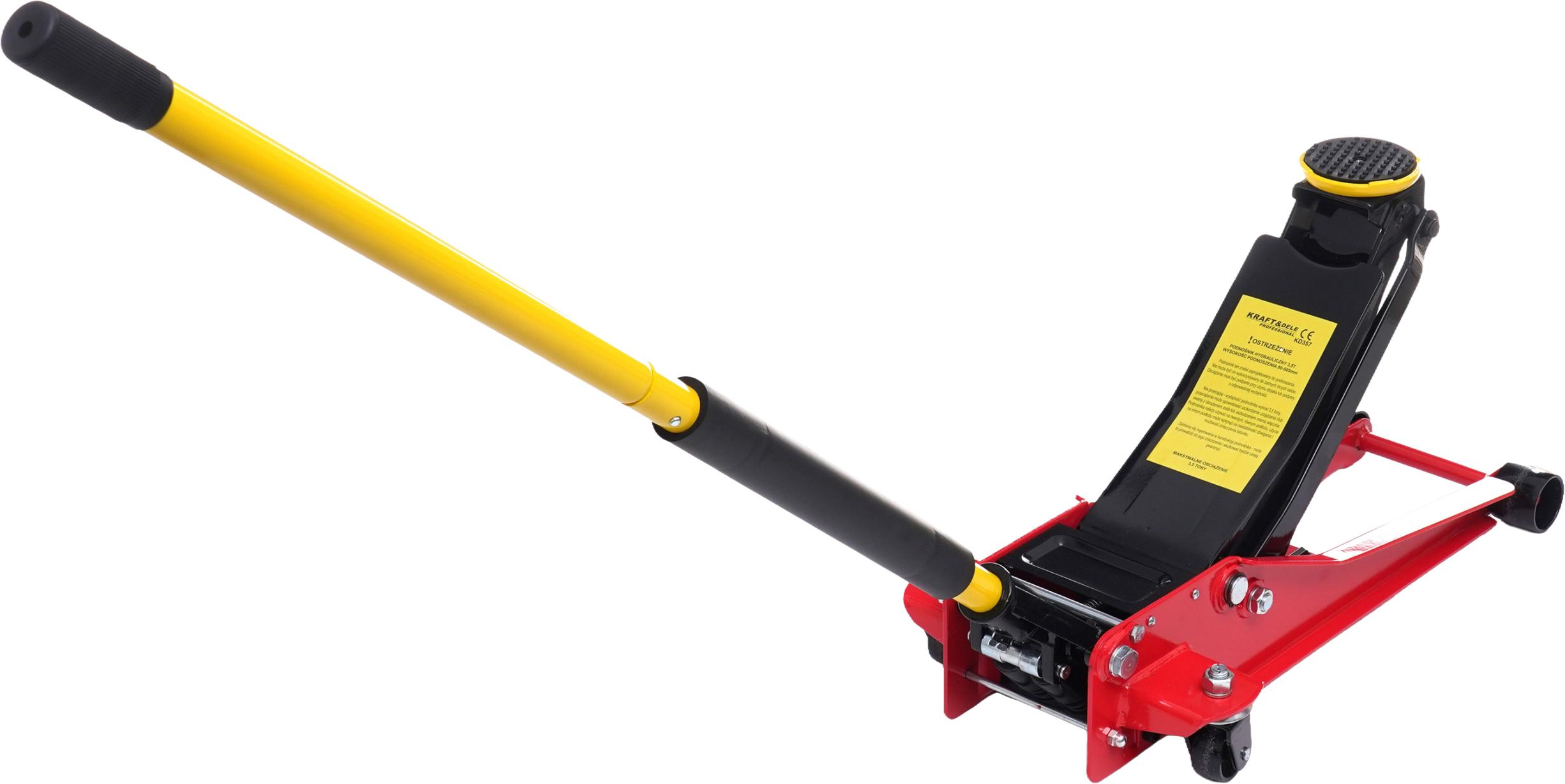 Zvedák s pedálem 3,5T 80-505mm KD357