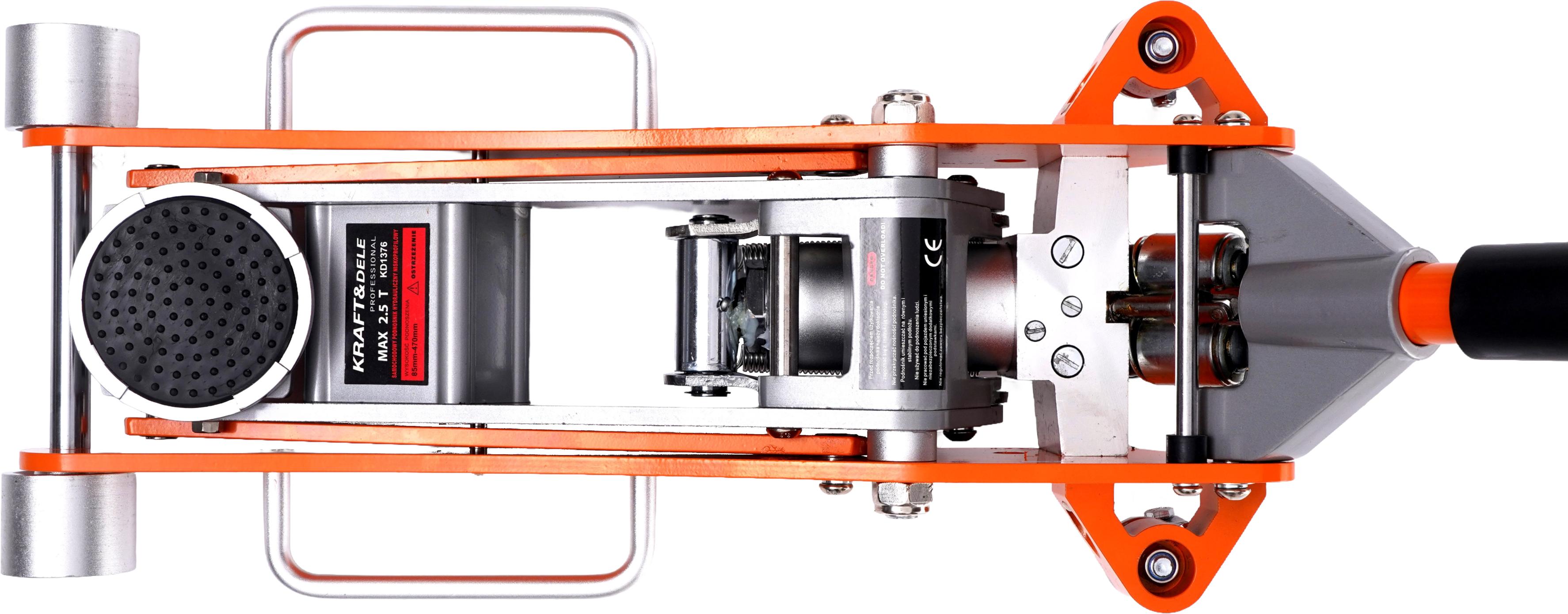 Hydraulický zvedák nízkoprofilový 2,5T 85-470mm KD1376