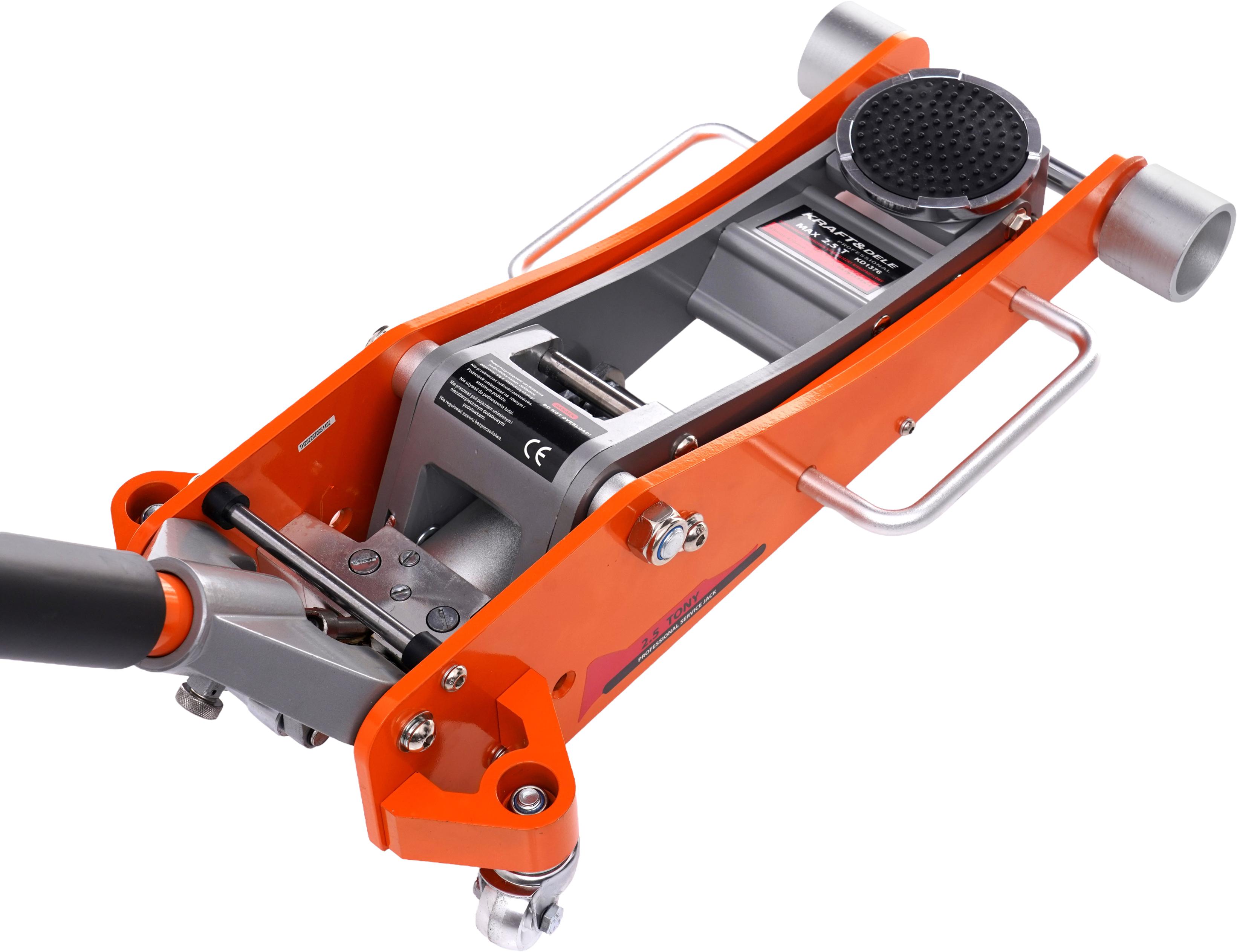 Hydraulický zvedák nízkoprofilový 2,5T 85-470mm KD1376