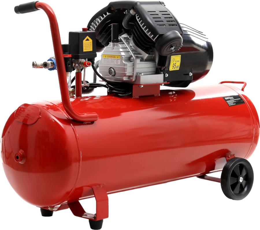 Olejový kompresor 100L 2 Písty KD1480 + Separátor