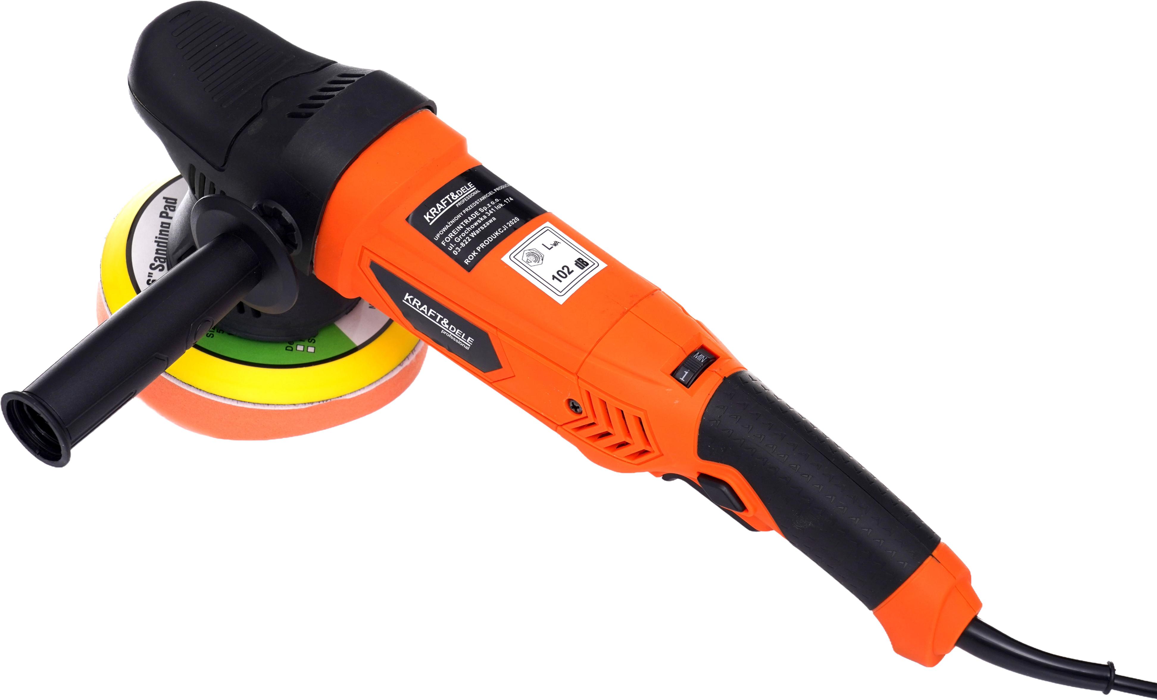 Excentrická elektrická leštička 1500W KD3025
