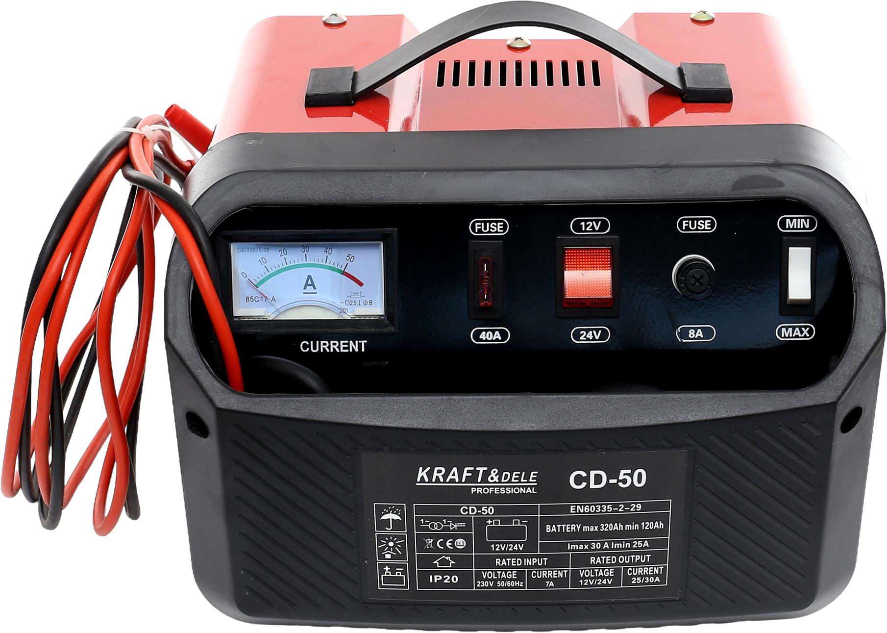 Usměrňovač do auta 12 24V 50A 320Ah KD1910
