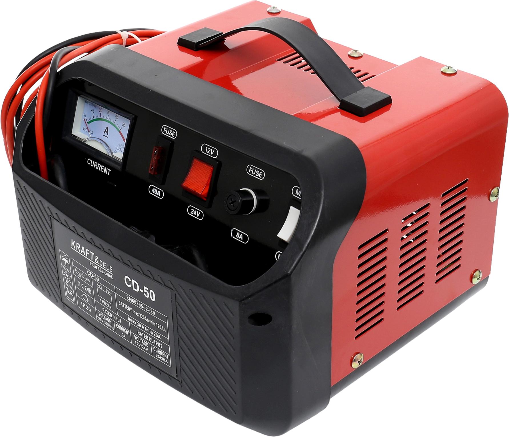 Usměrňovač do auta 12 24V 50A 320Ah KD1910