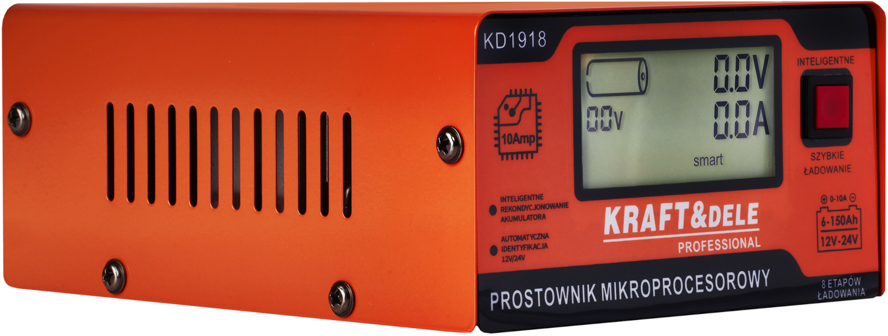 MIKROPROCESOROVÁ NABÍJEČKA 10AMP 12/24V