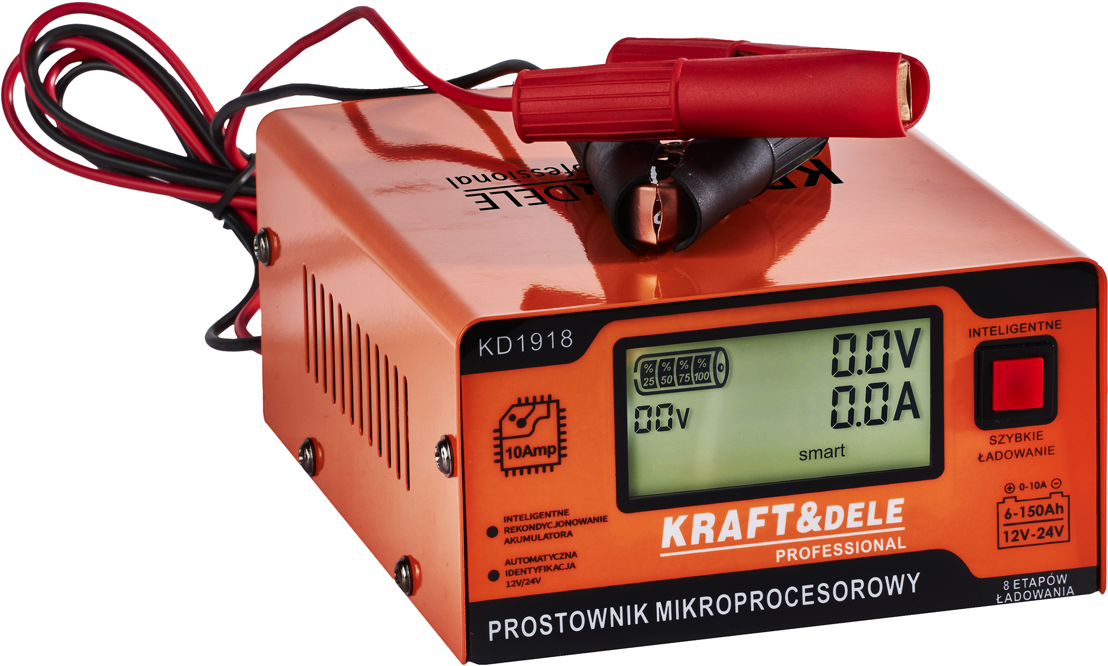 MIKROPROCESOROVÁ NABÍJEČKA 10AMP 12/24V
