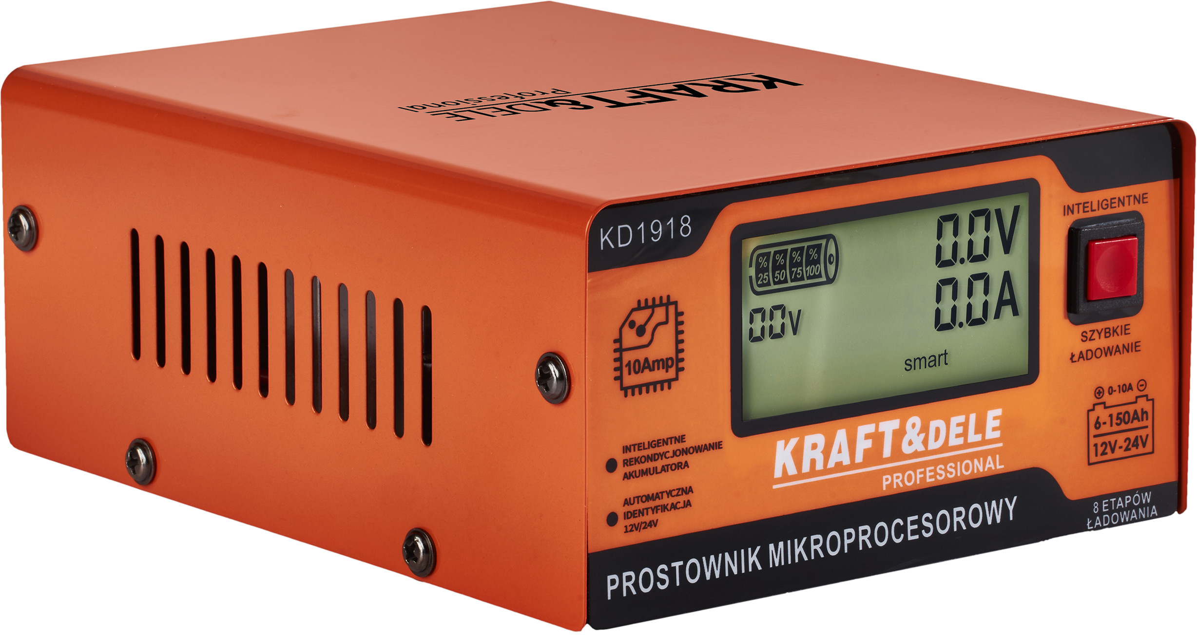 MIKROPROCESOROVÁ NABÍJEČKA 10AMP 12/24V
