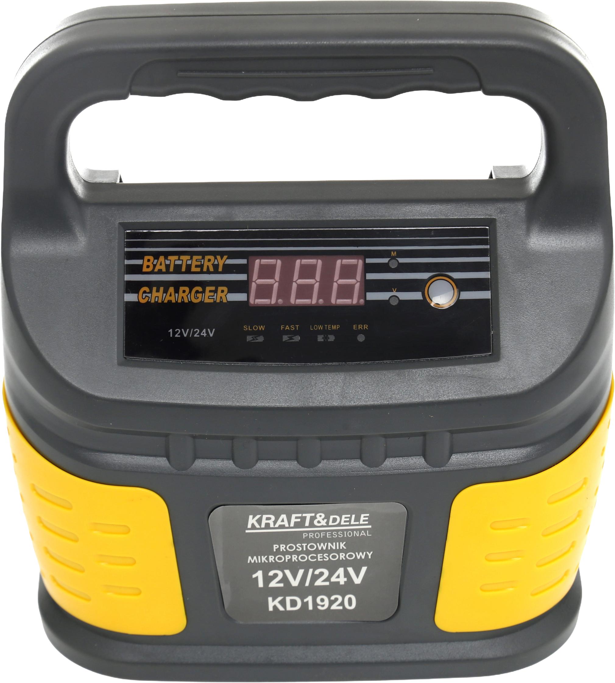 MIKROPROCESOROVÁ NABÍJEČKA 12V/24V 60-200Ah KD1920