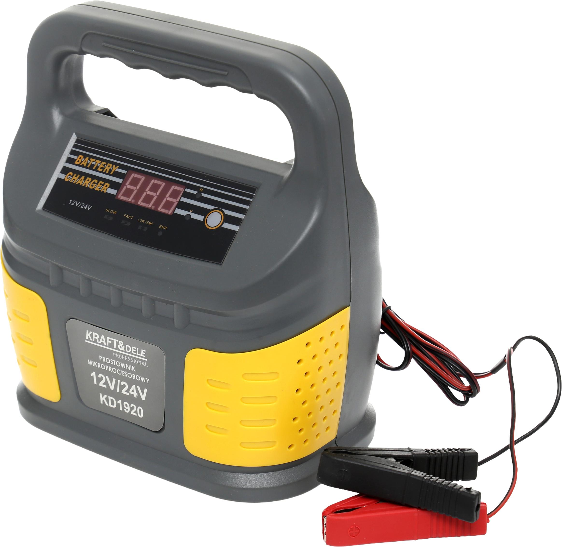 MIKROPROCESOROVÁ NABÍJEČKA 12V/24V 60-200Ah KD1920