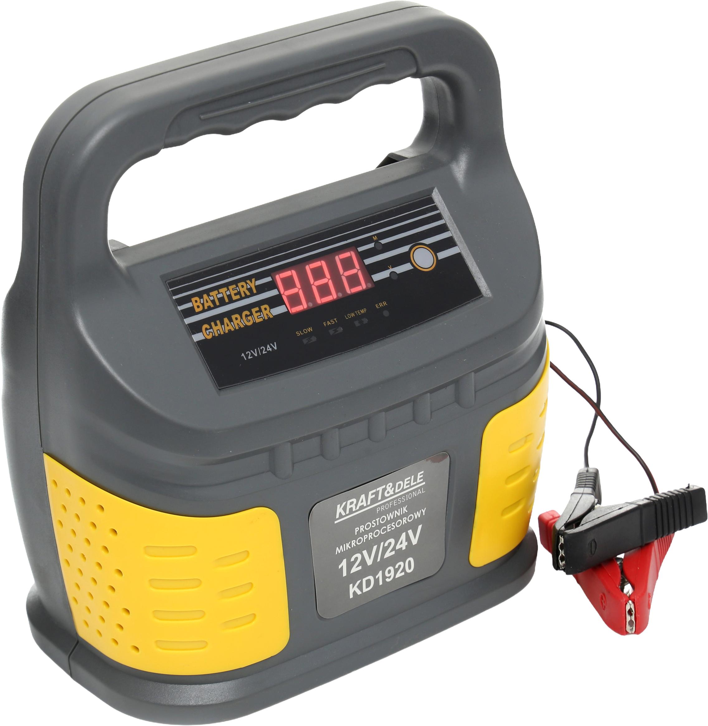 MIKROPROCESOROVÁ NABÍJEČKA 12V/24V 60-200Ah KD1920