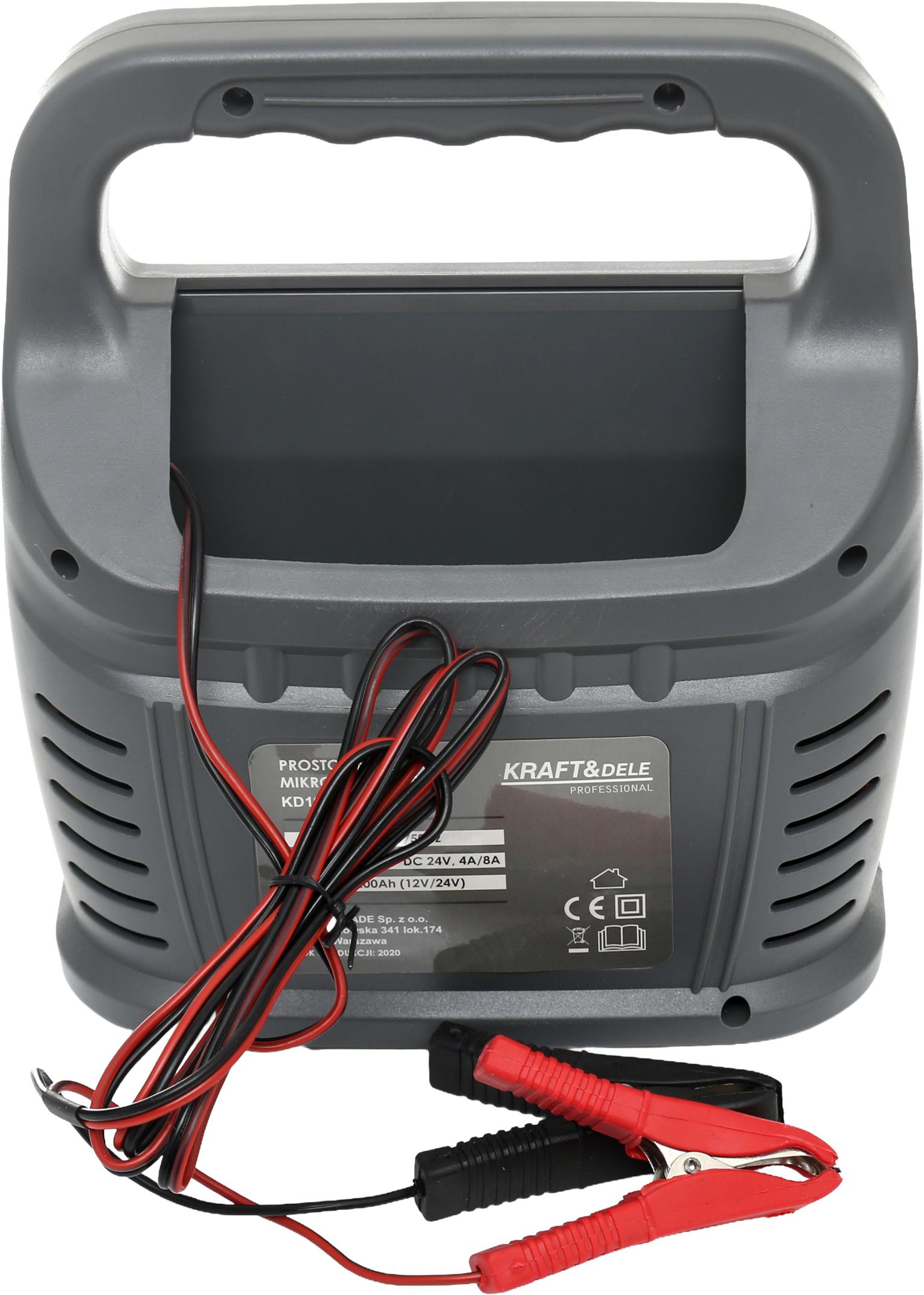 MIKROPROCESOROVÁ NABÍJEČKA 12V/24V 60-200Ah KD1920