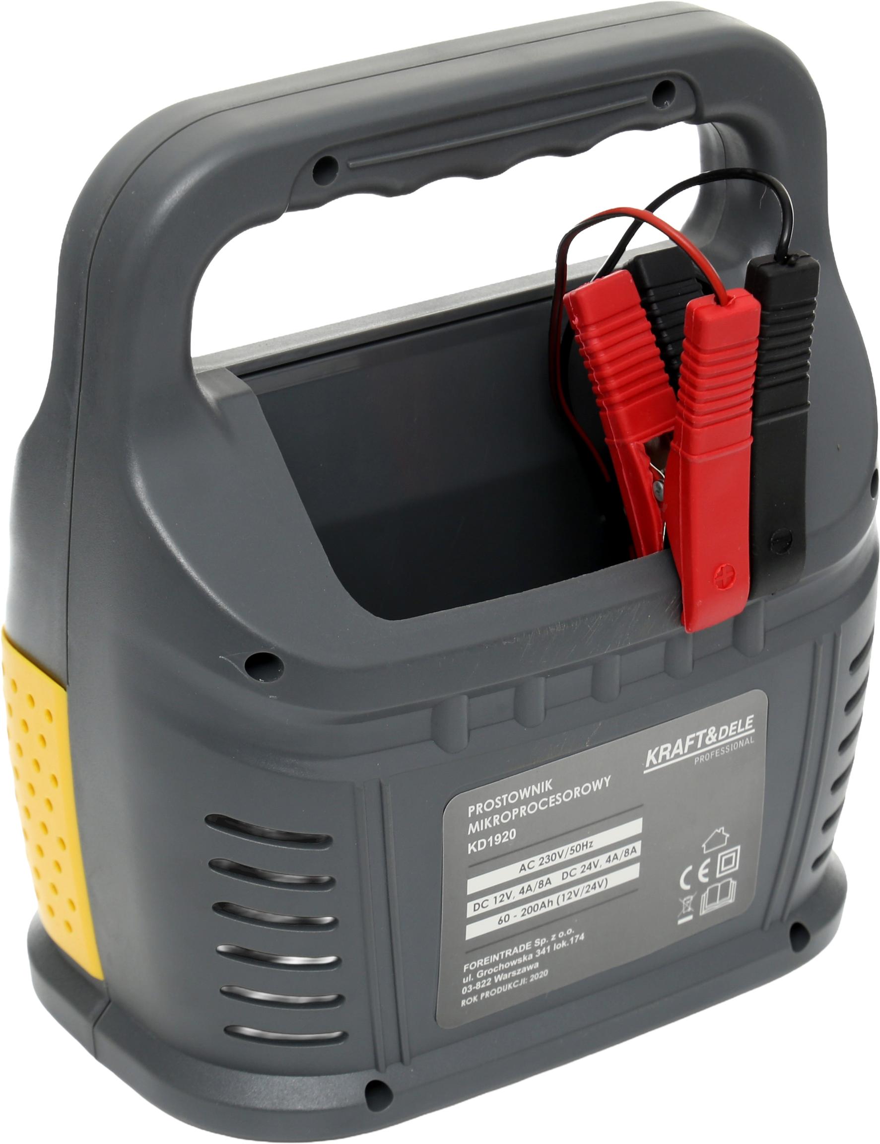 MIKROPROCESOROVÁ NABÍJEČKA 12V/24V 60-200Ah KD1920