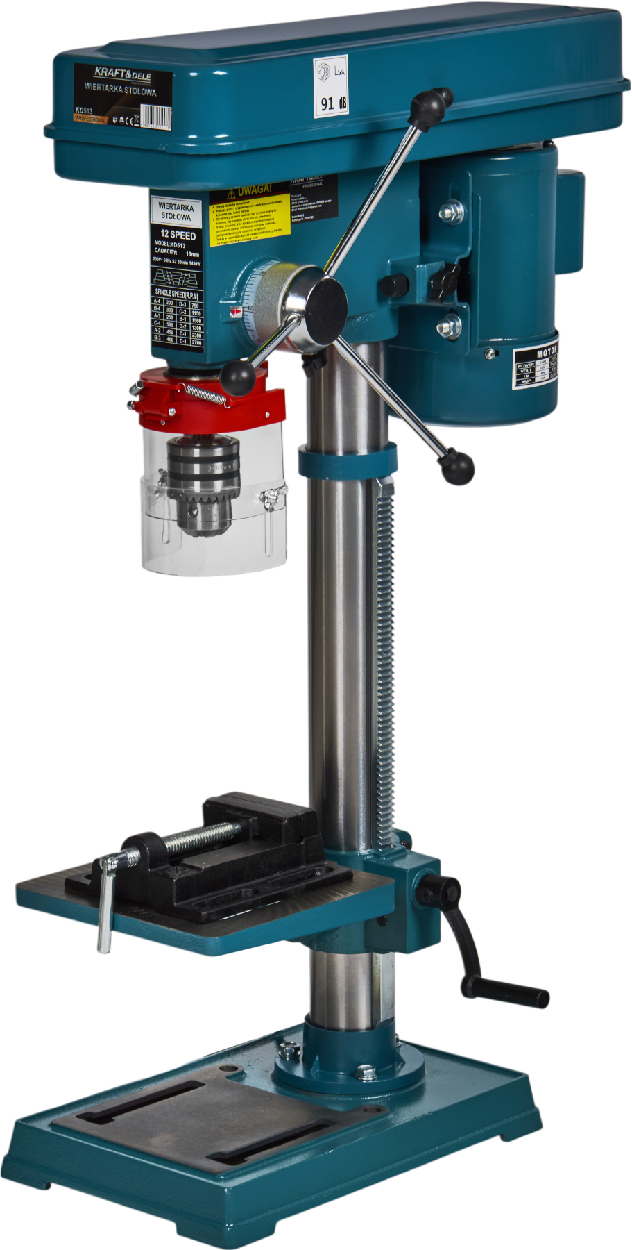 Stolní sloupová vrtačka 1450W KD513