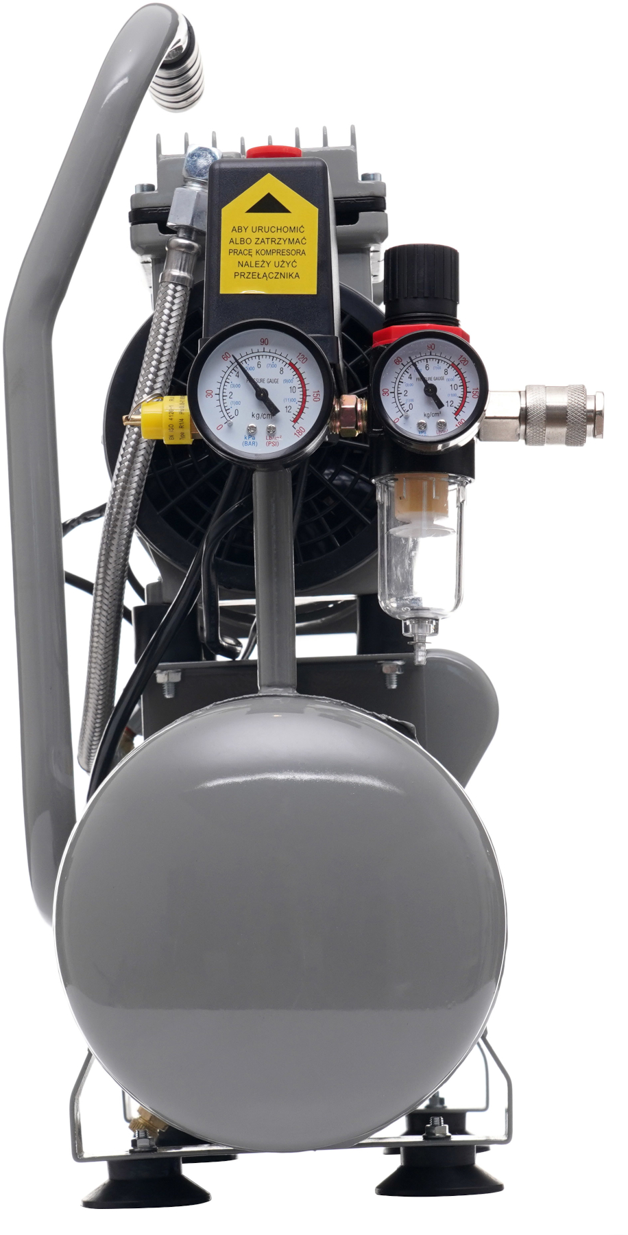 Bezoljový kompresor 9L 550W KD1384
