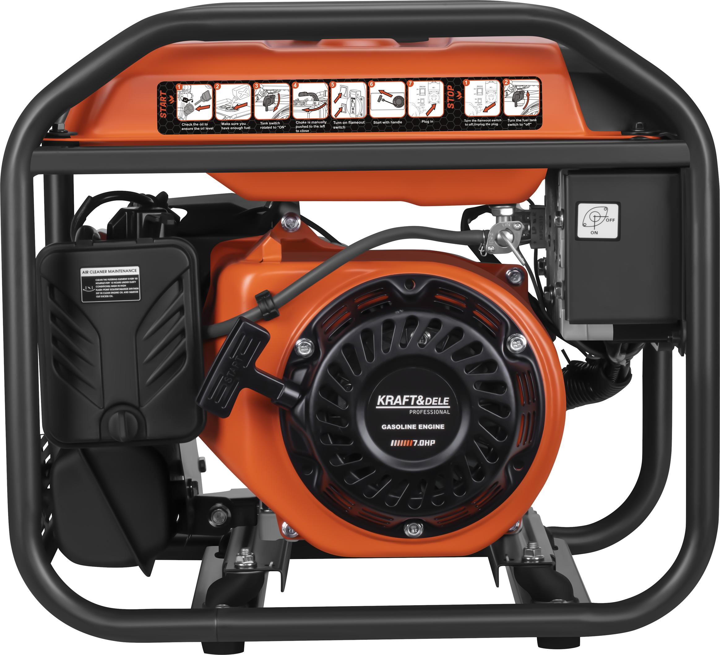 Invertorová elektrocentrála 4kW 110/120/230V KD3238