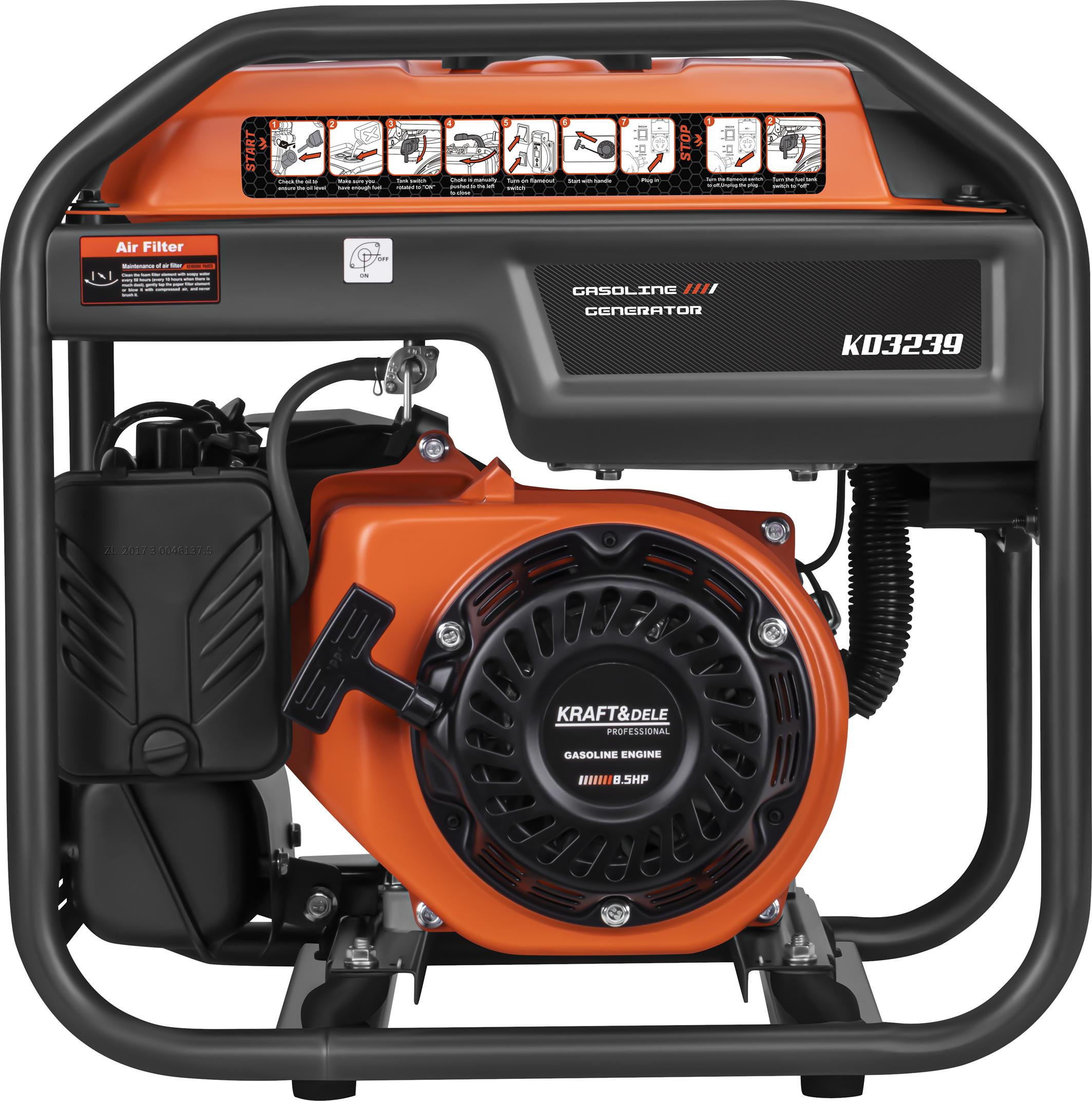 Invertorová elektrocentrála 4,7kW 110/120/230V KD3239