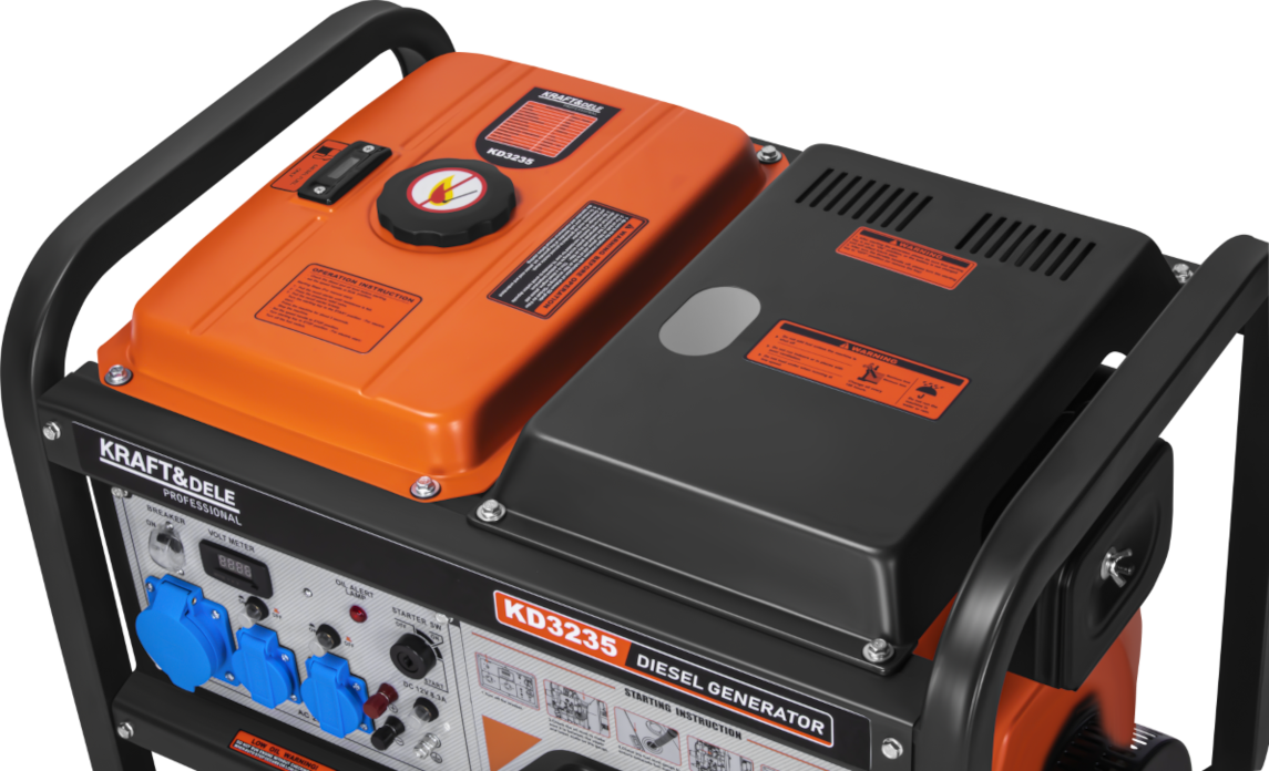 Elektrocentrála DIESEL 7/8kW 230V KD3235