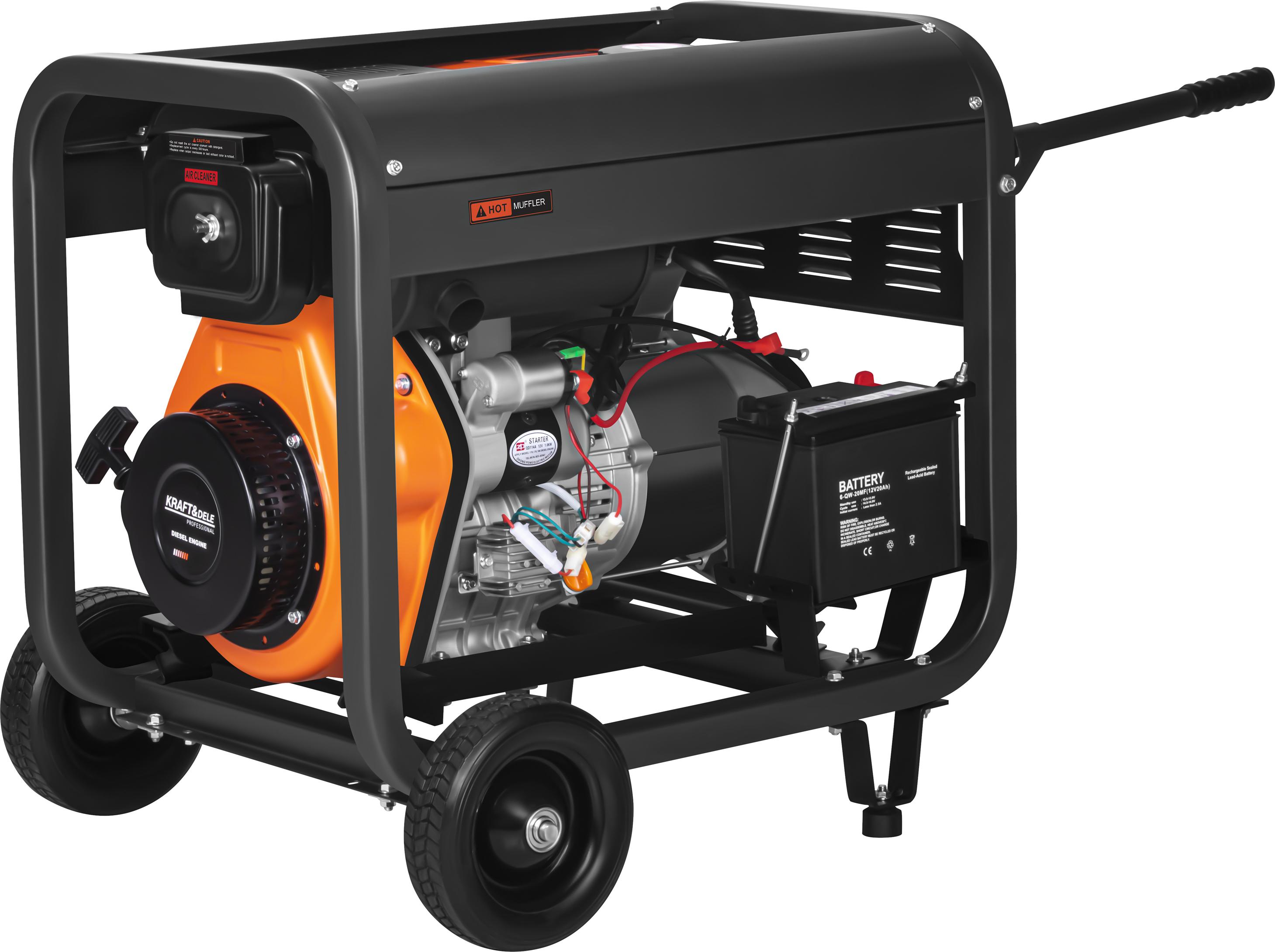 Elektrocentrála DIESEL 6/7kW 230/400V KD3248