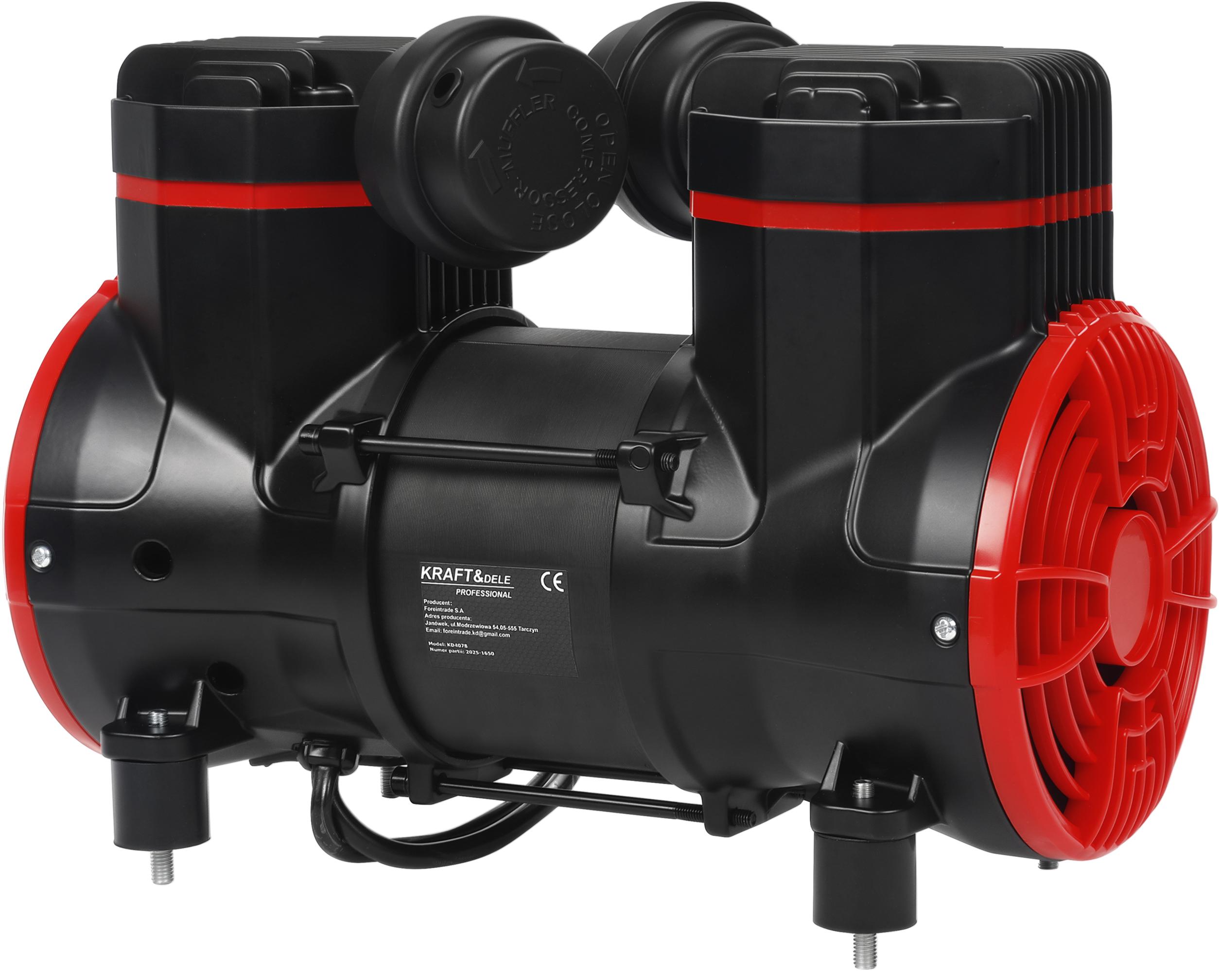 Bezolejový vzduchový kompresor - motor 1500W KD4078
