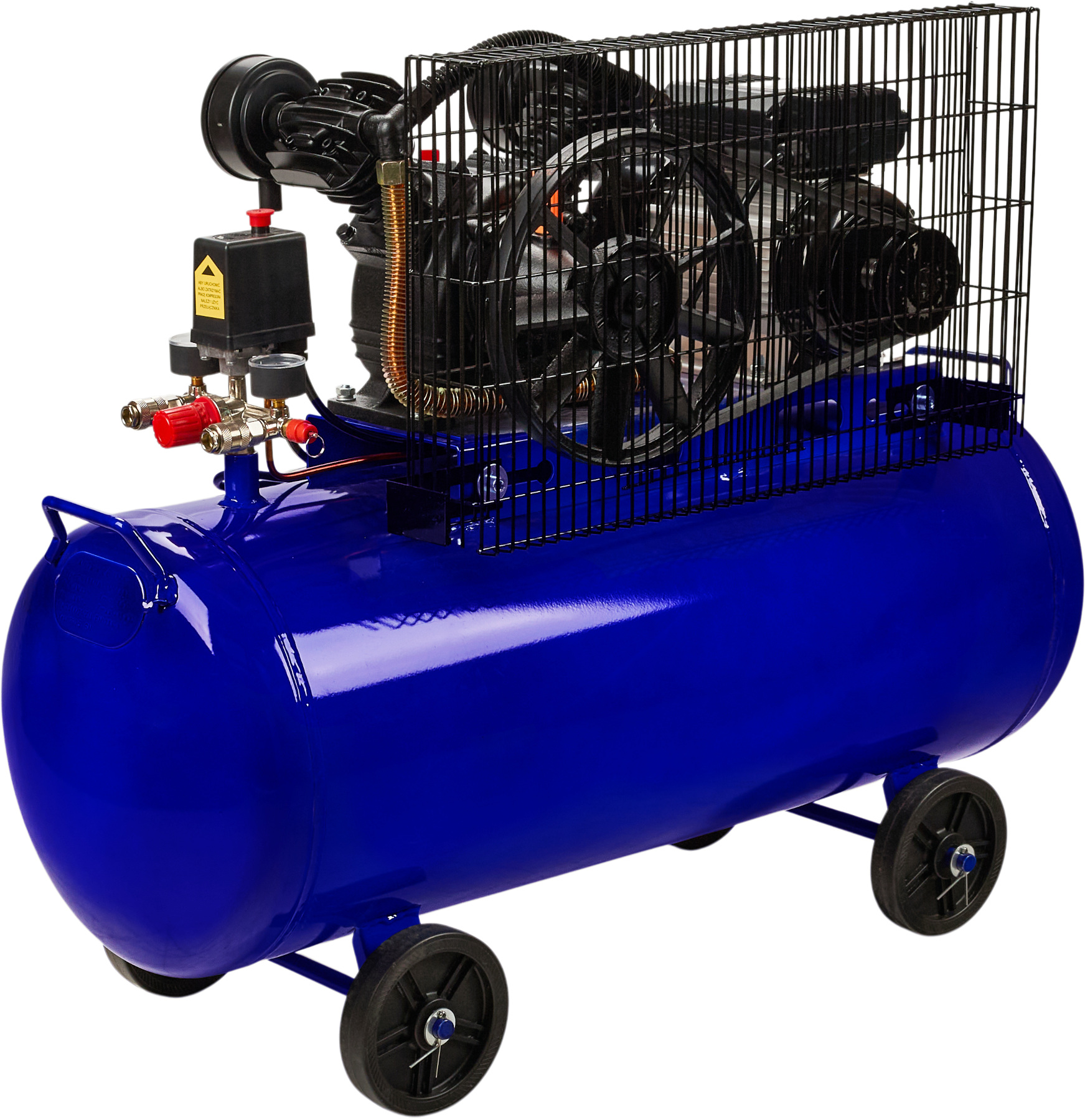 Olejový kompresor 100L 2 PÍSTY 230V KD4054