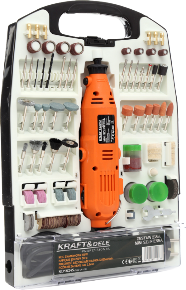 Mini bruska 270W KD10245 235elem.