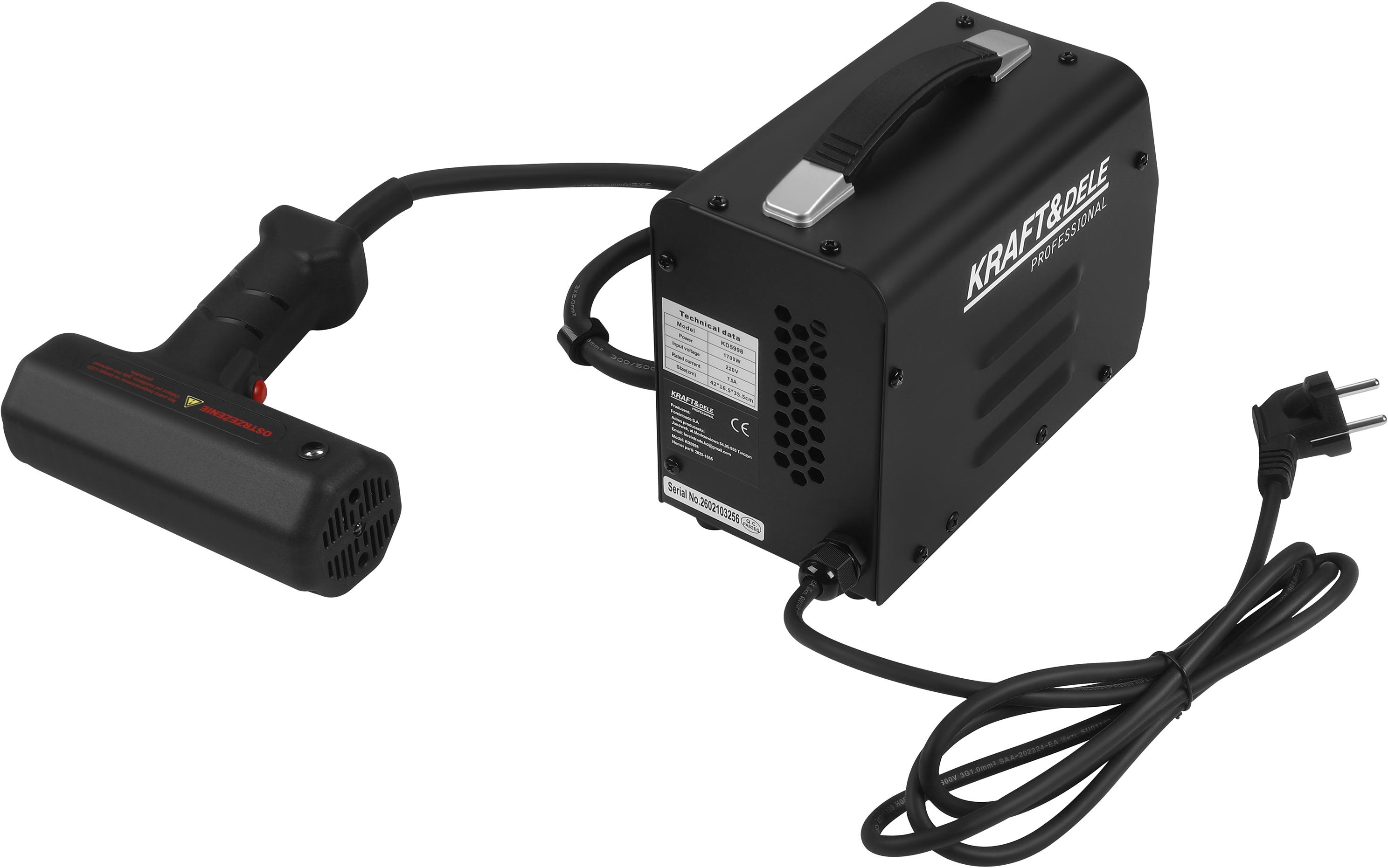Indukční ohřívač šroubů 1700W KD5998
