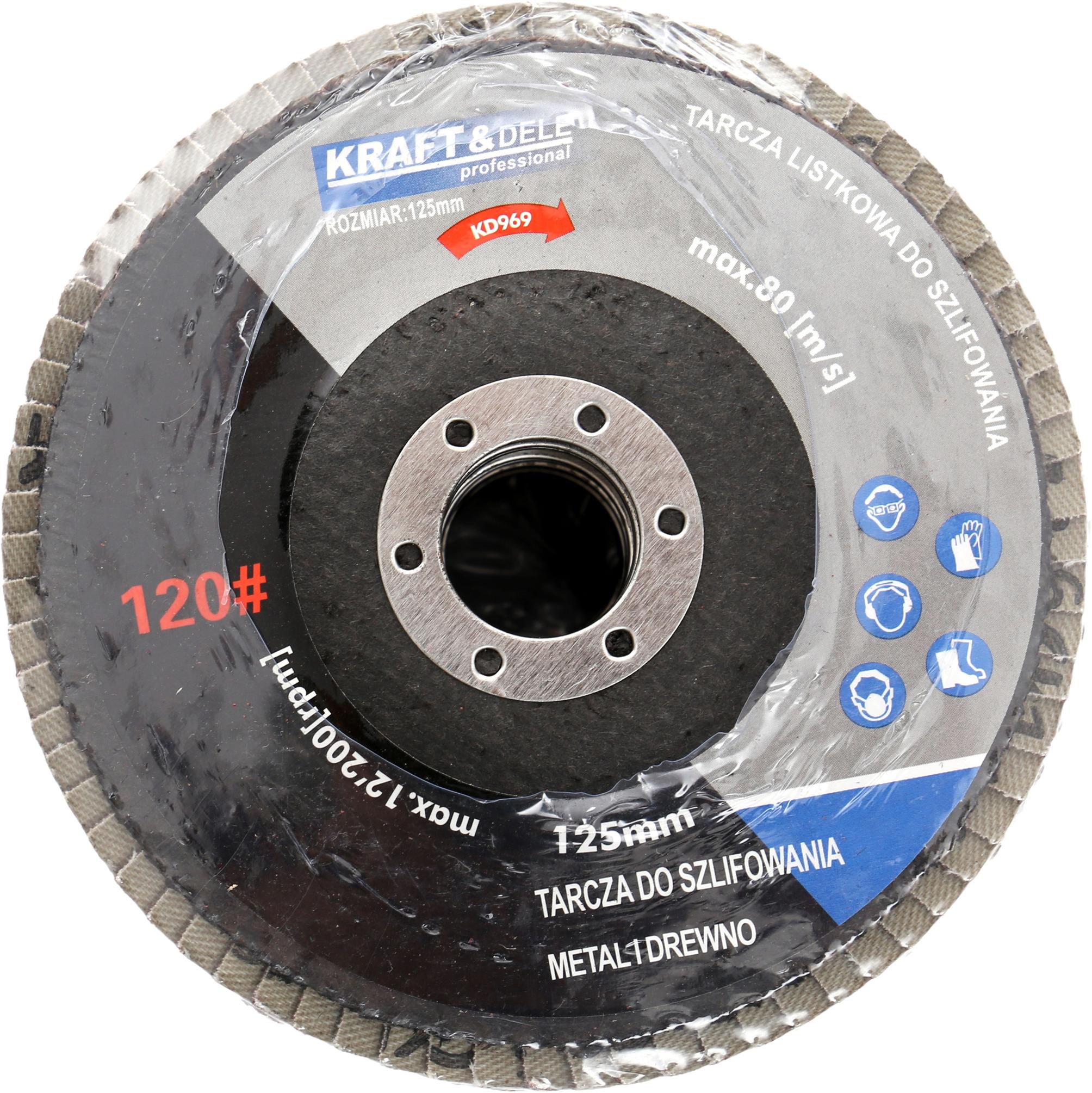 Sada lamelových kotoučů 125mm P120 KD969