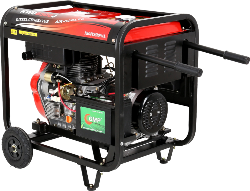 Dieselový generátor 6500W 12/230V KD122