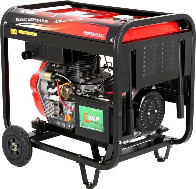 Dieselový generátor 6500W 12/230V KD122