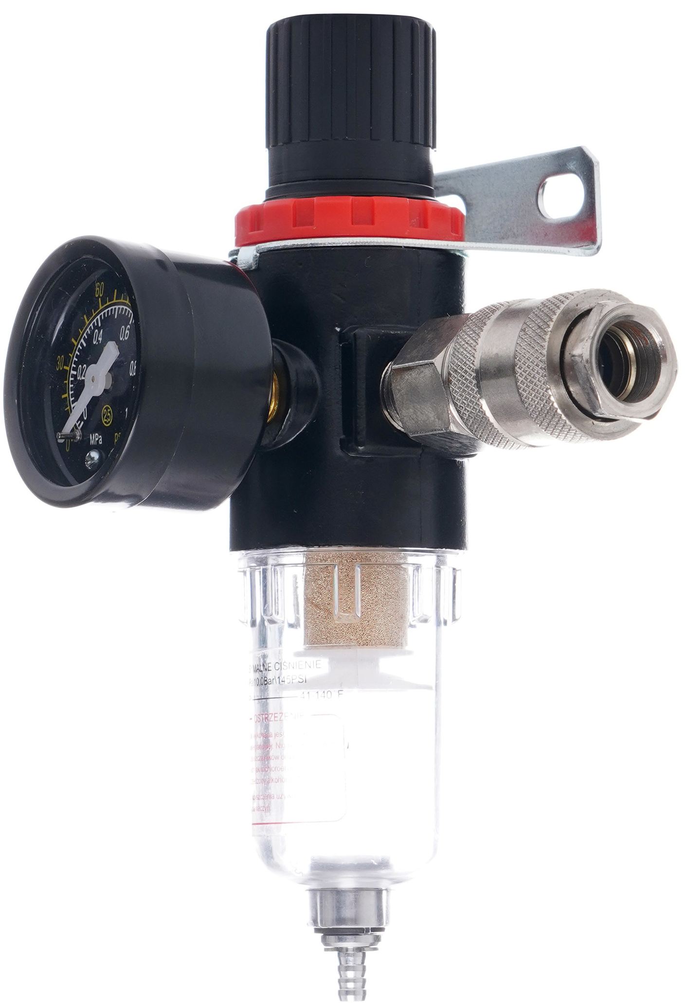 Reduktor tlaku/filtr vzduchu s odlučovačem vody 1/4 KD1497