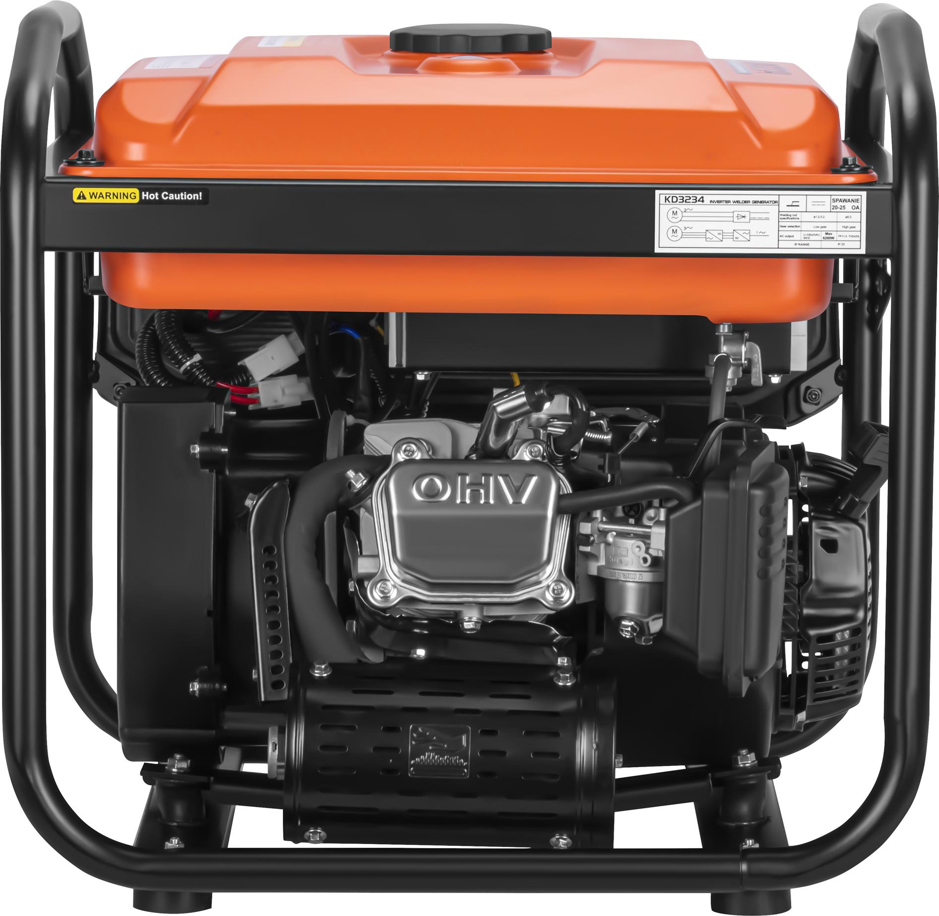 Invertorová elektrocentrála se svářečkou 5,8/6,2kW KD3234